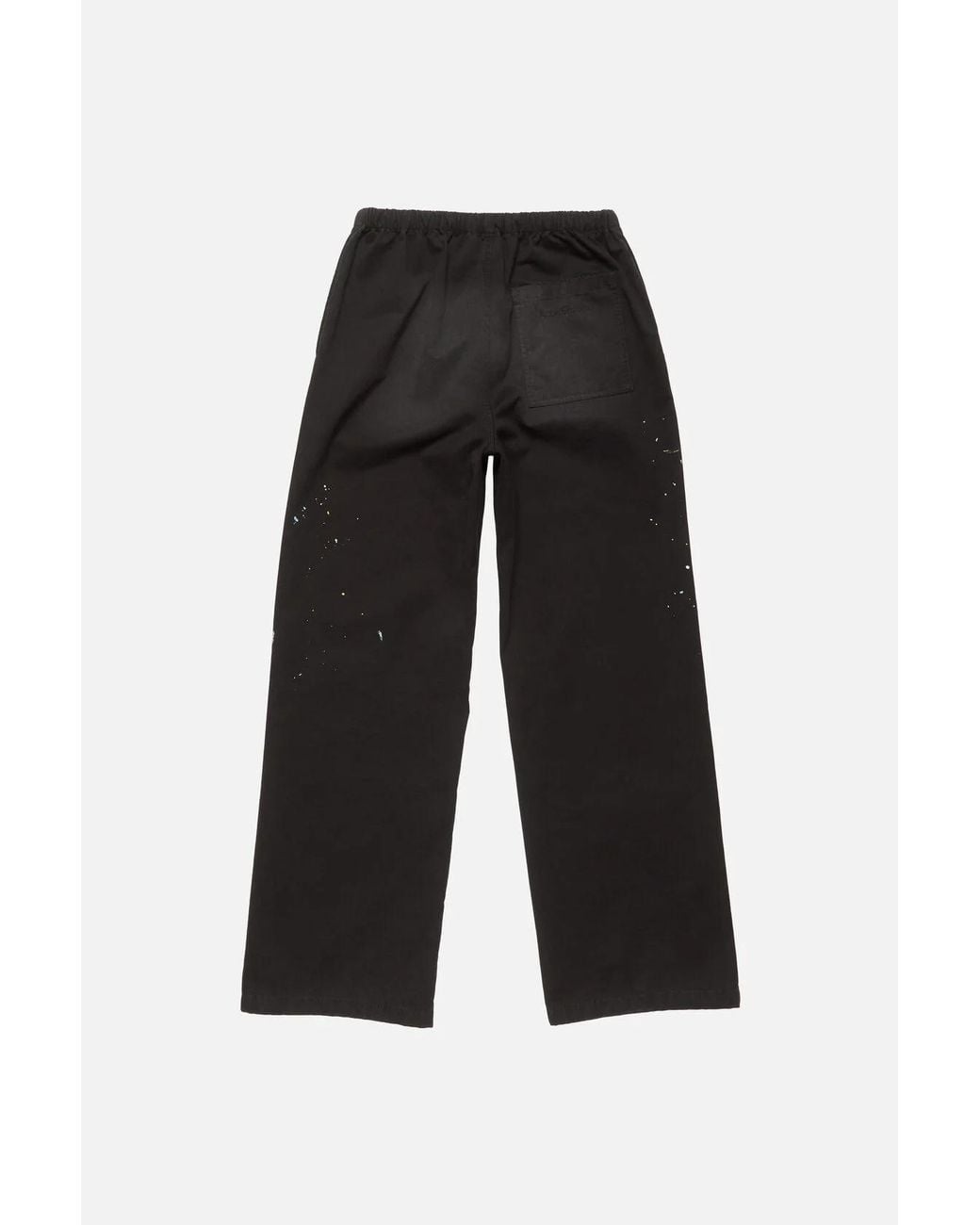 Acne Black Washed Trousers for men