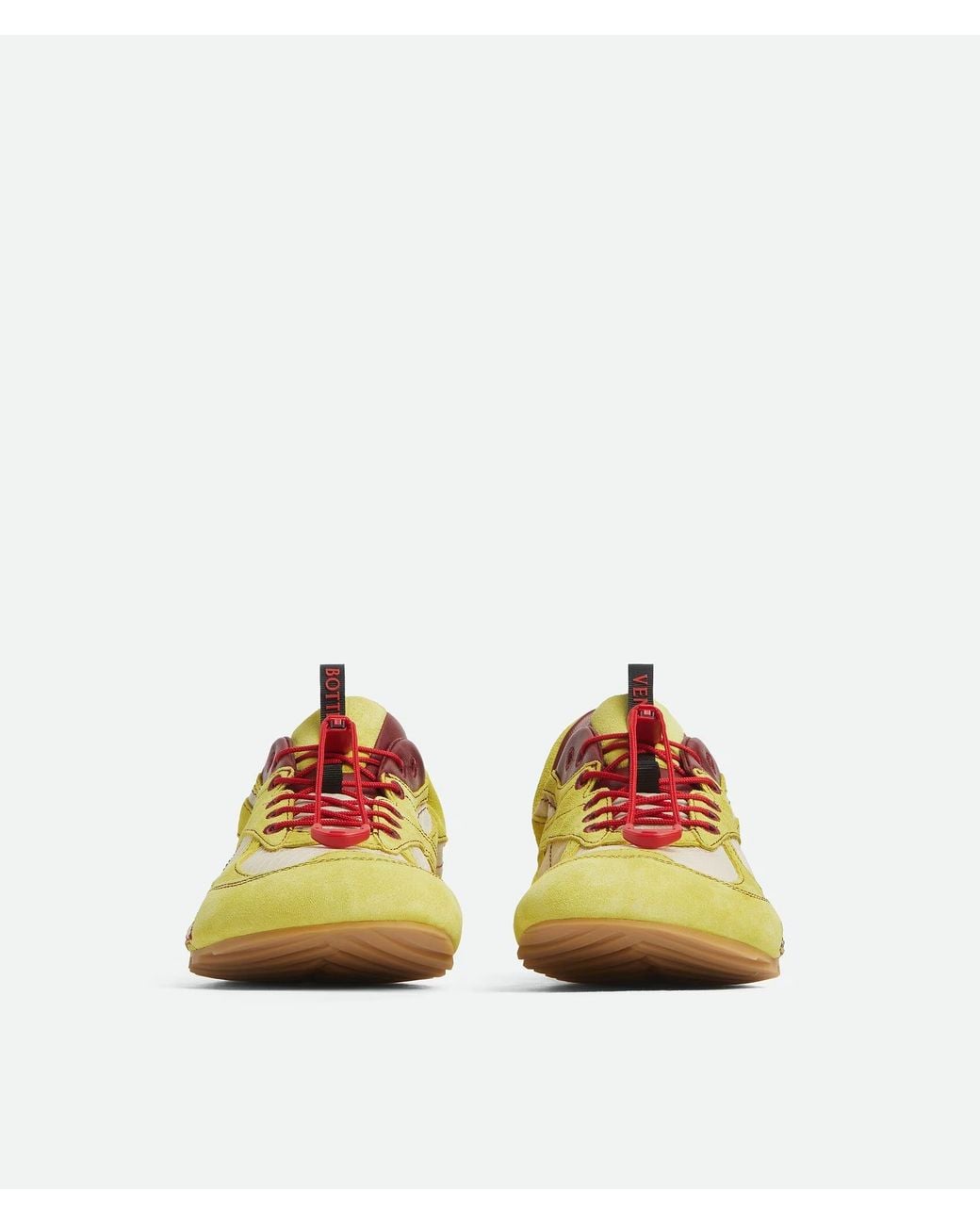 Bottega Veneta Yellow Orbit Flash Sneaker