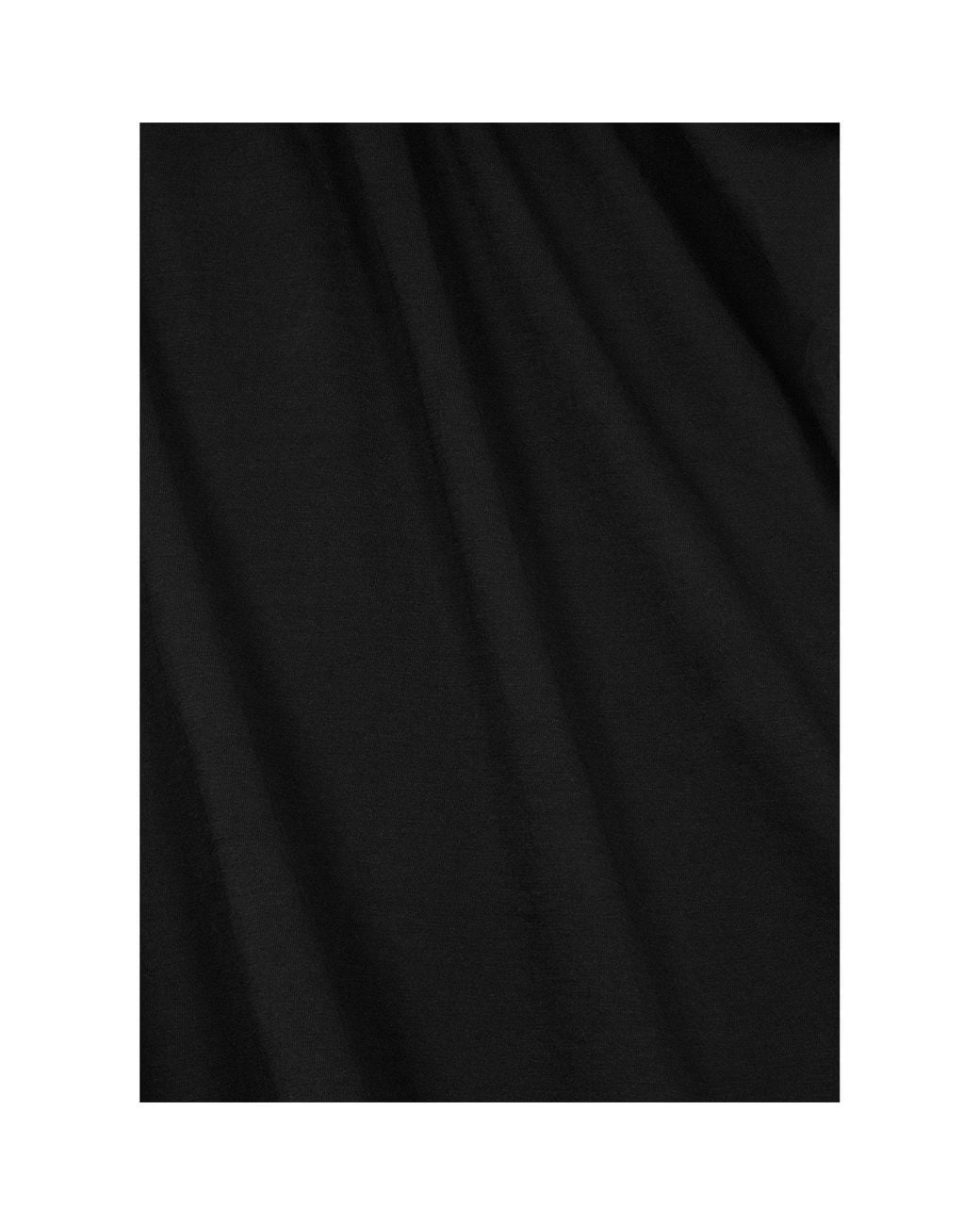 Vince Black Casual Solid T-Shirt