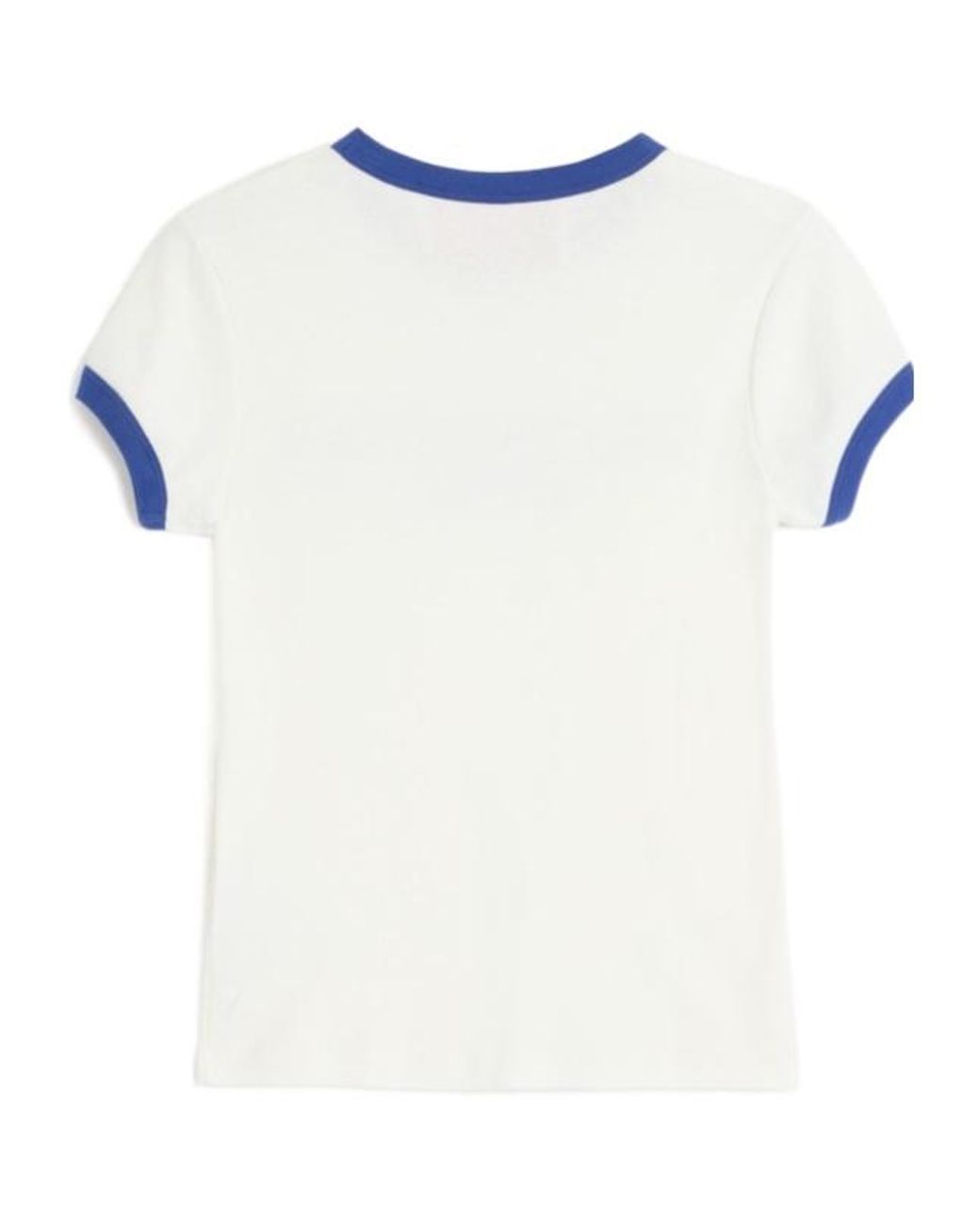 Valentino White Chez -Printed Crewneck T-Shirt