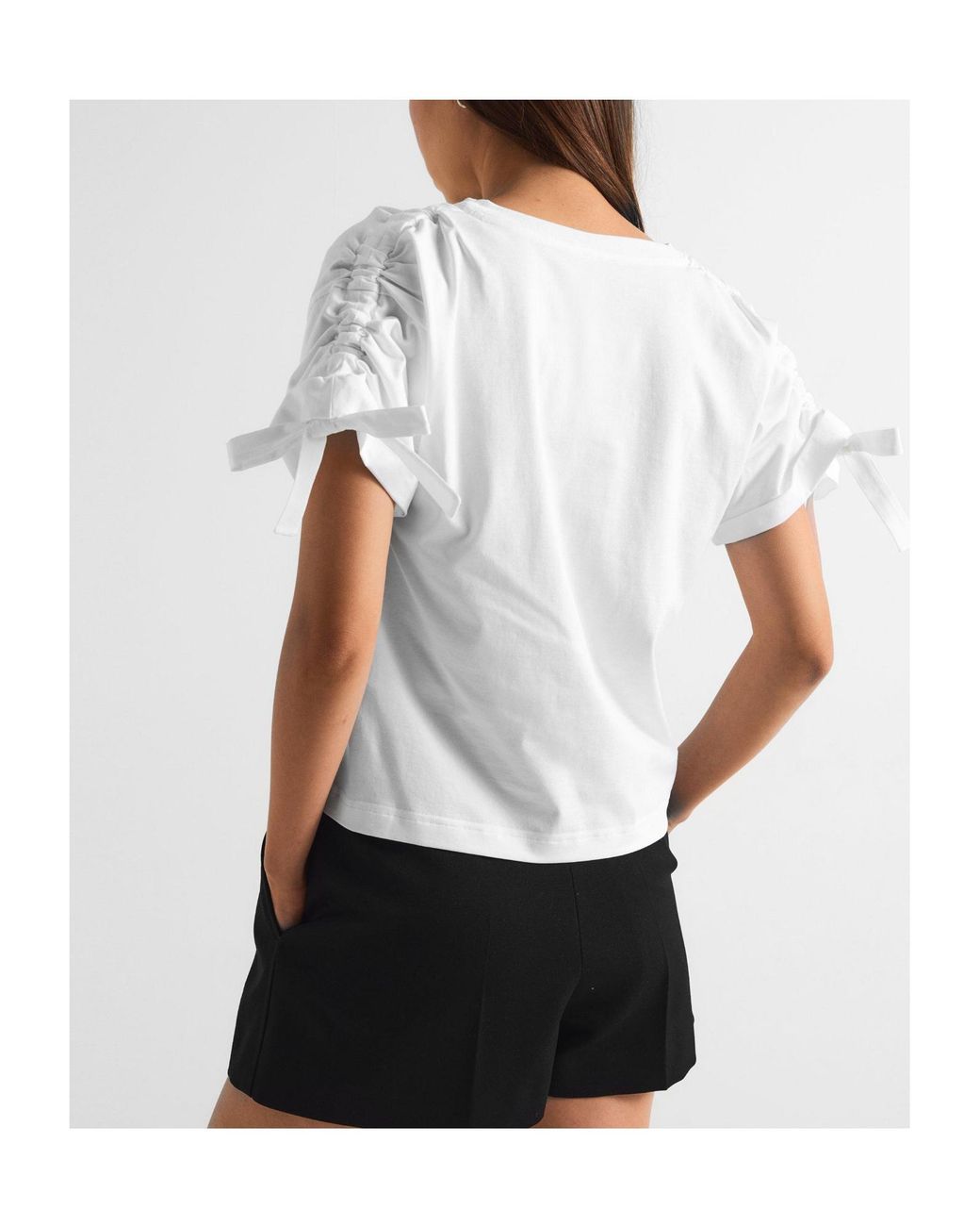 Givenchy White Pure Crew-Neck Short-Sleeve Top