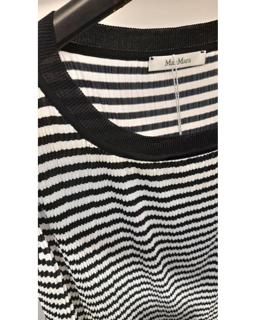 Max Mara Black Sleeveless Vest