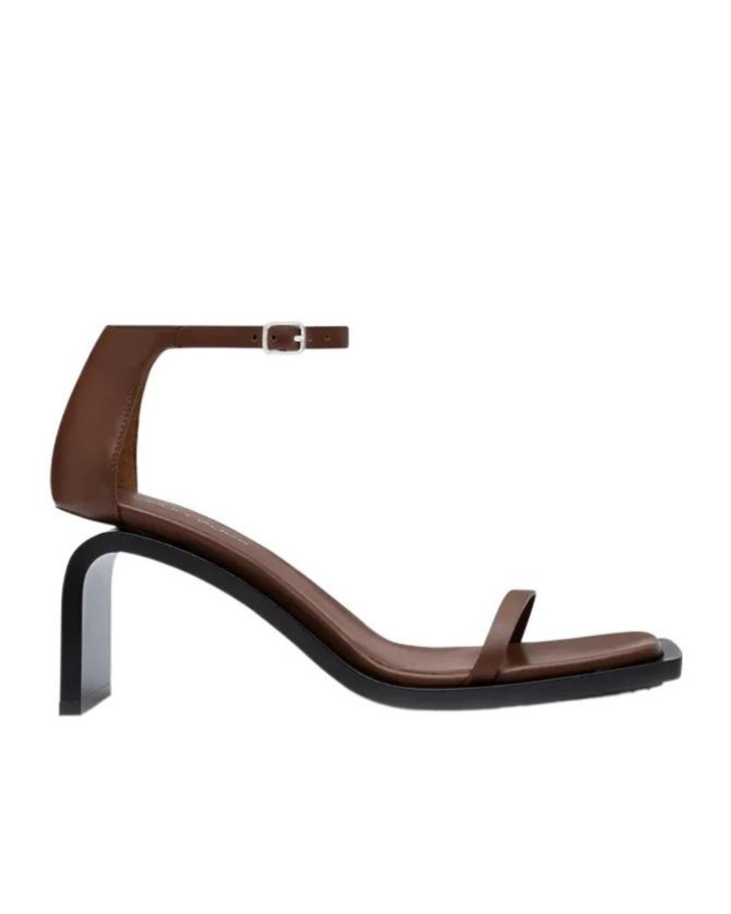 Courreges Multicolor Stream 75Mm Leather Sandals