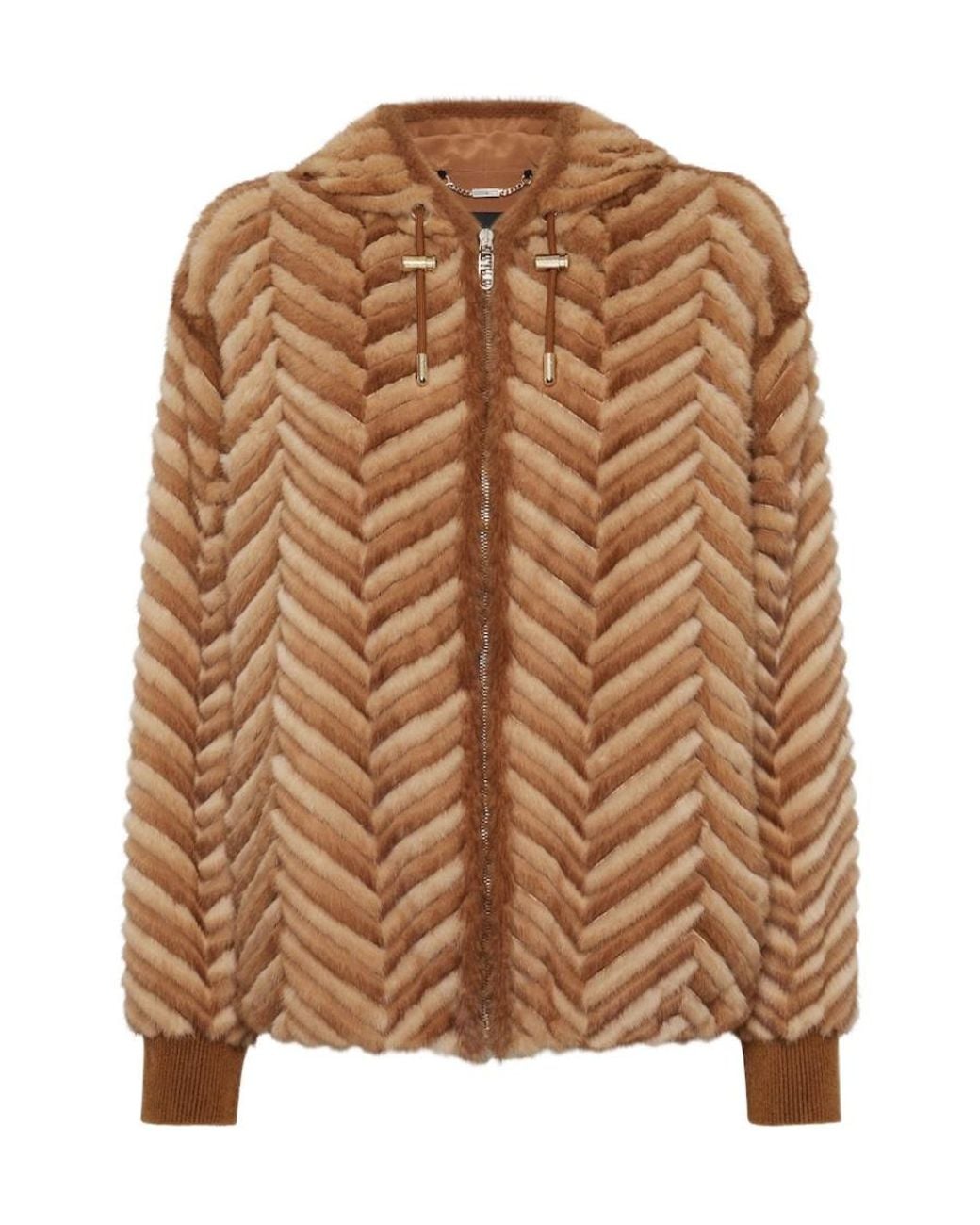 Fendi Brown Mink Jacket