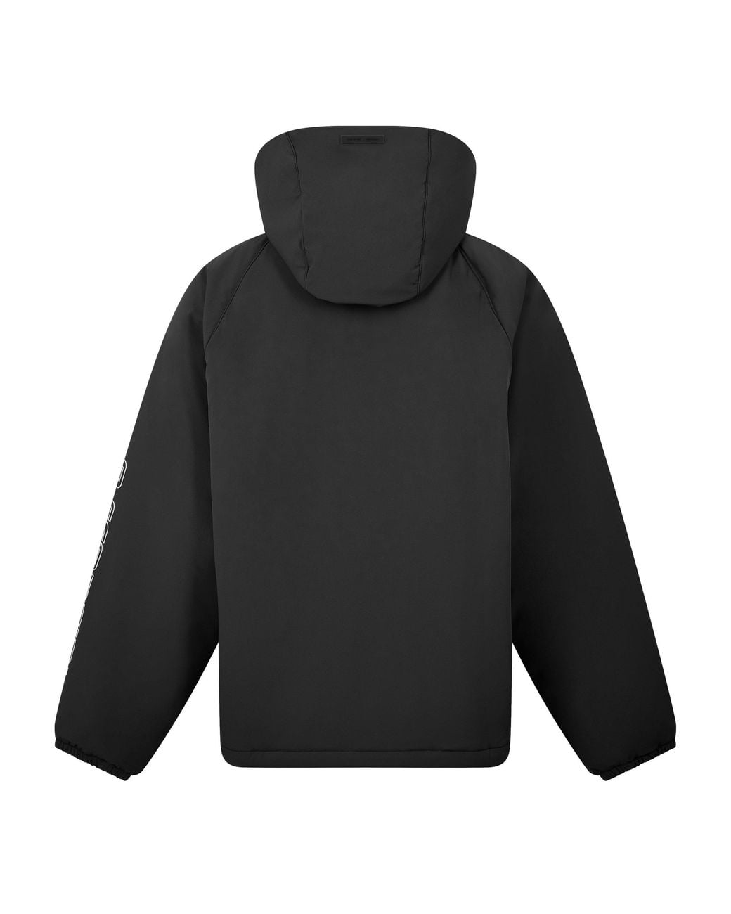 Fear Of God Black Half-Zip Casual Jacket for men