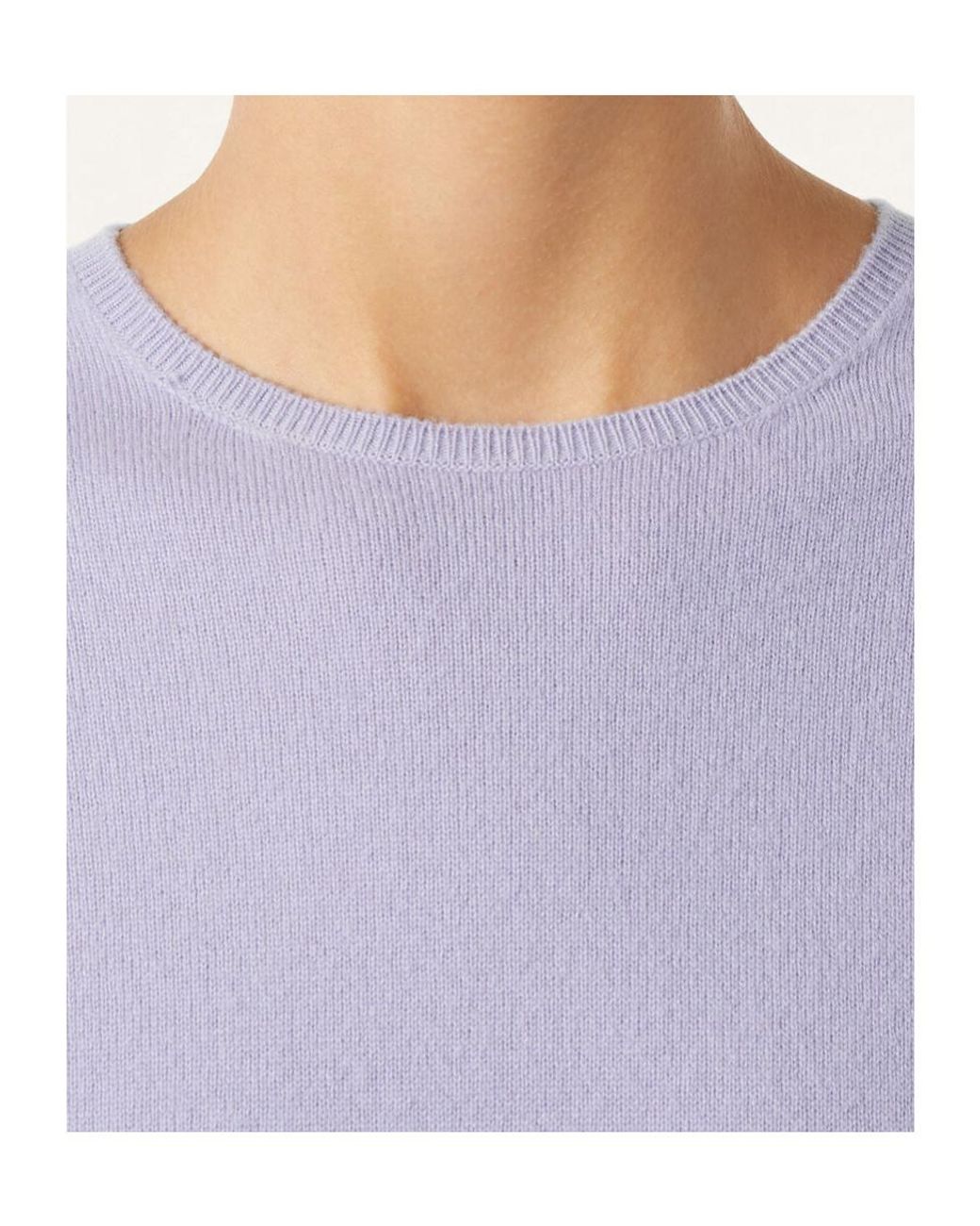 Loro Piana Purple Sergio Crewneck Jumper