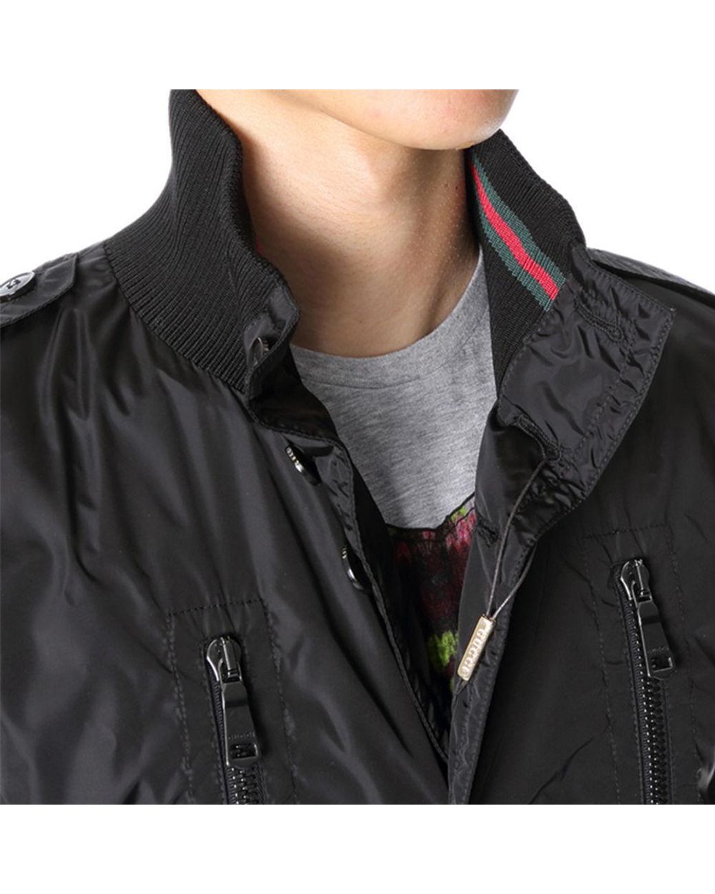 Gucci Black Button Casual Jacket for men
