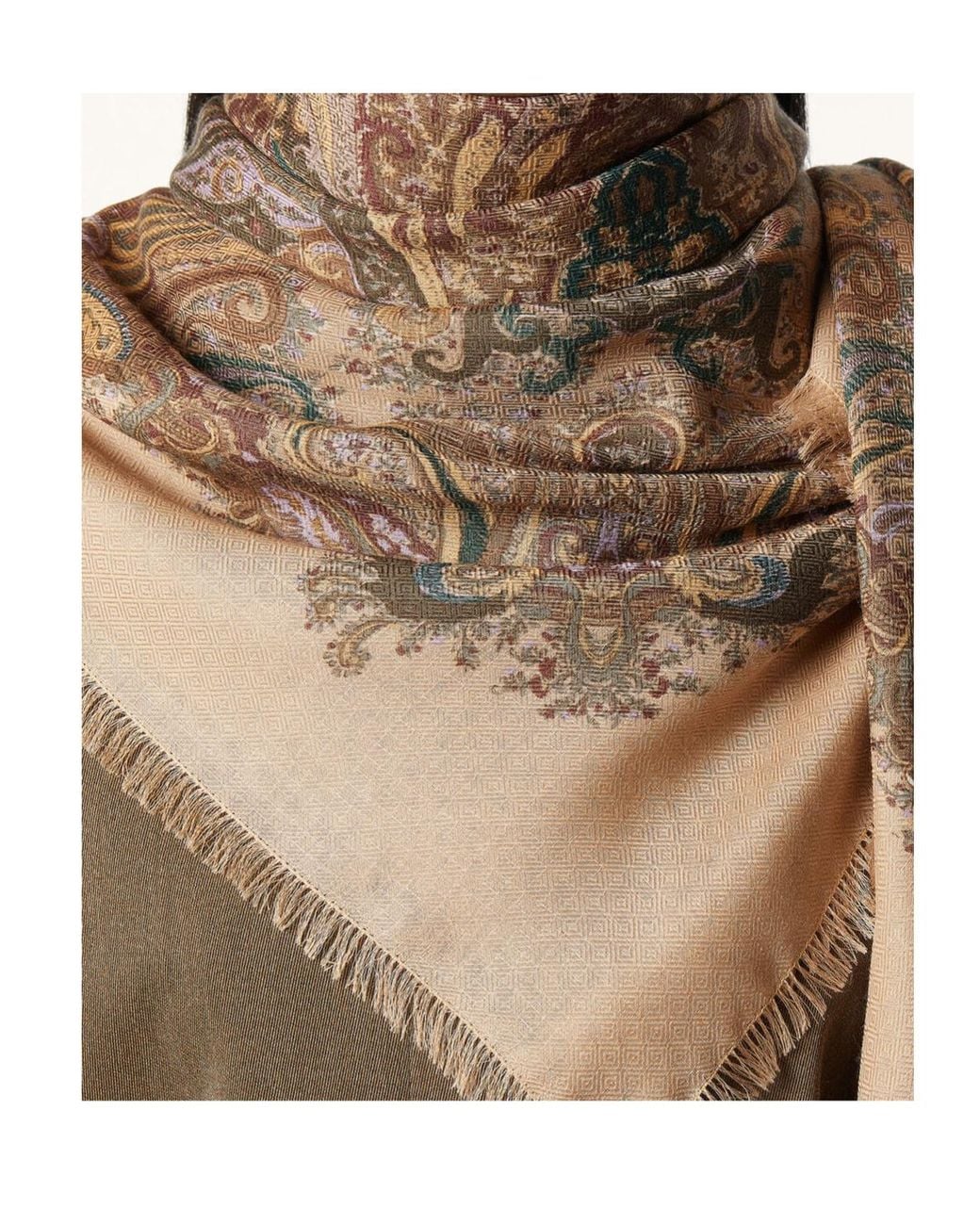 Loro Piana Natural Soraya Shawl