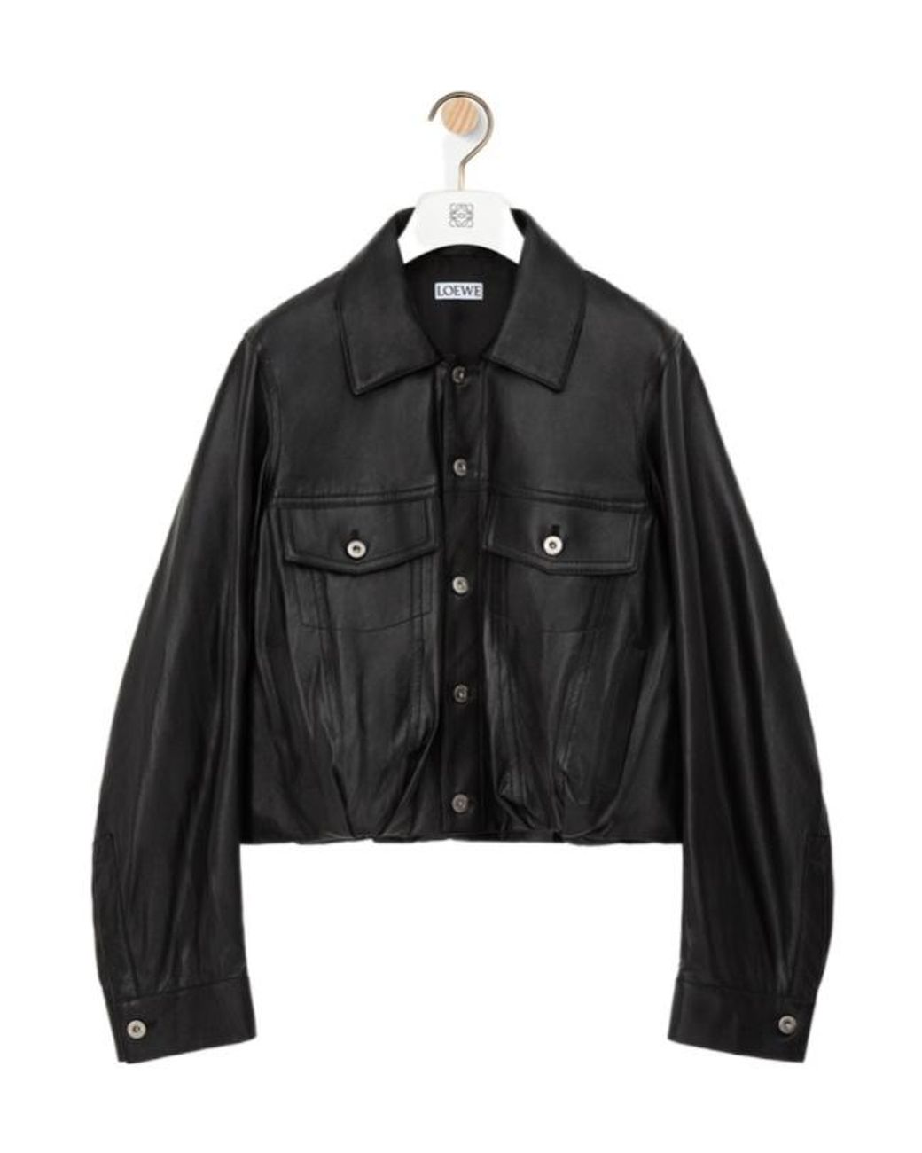Loewe Black クロップド ジャケット