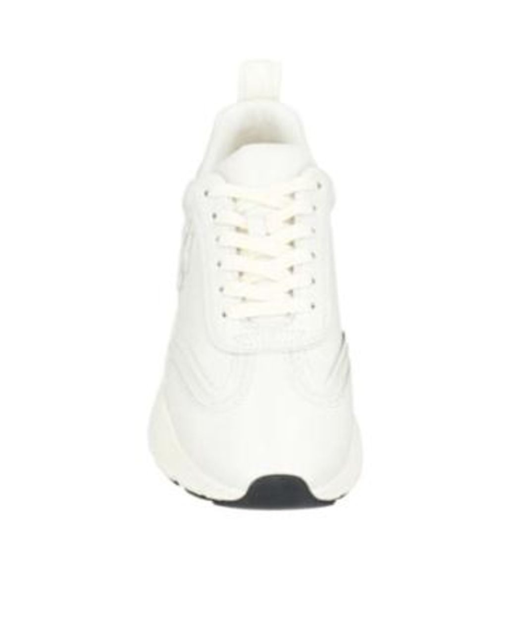 Tory Burch White Minimal Low-Top Sneakers