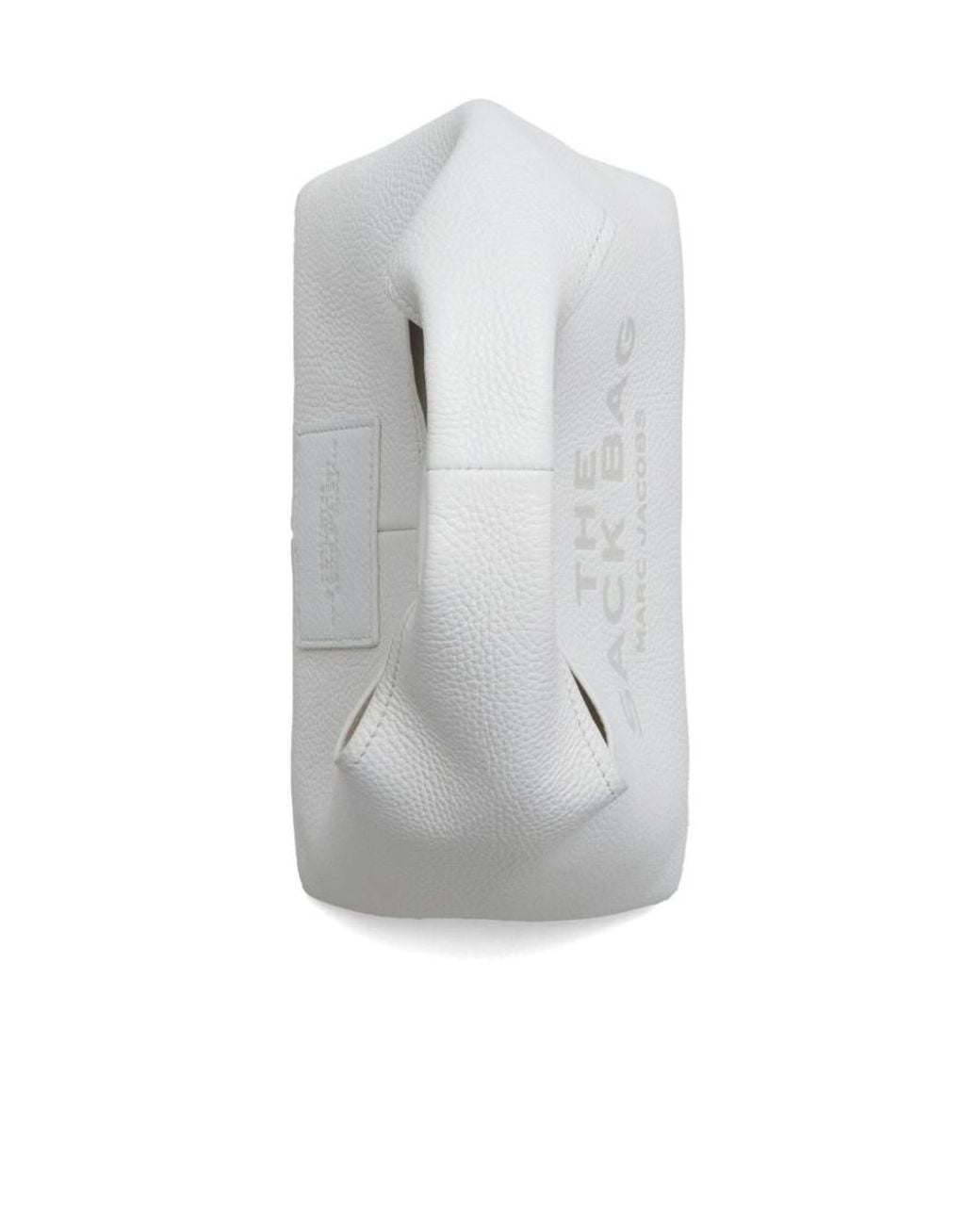 Marc Jacobs Gray The Mini Logo Patch Sack Bag