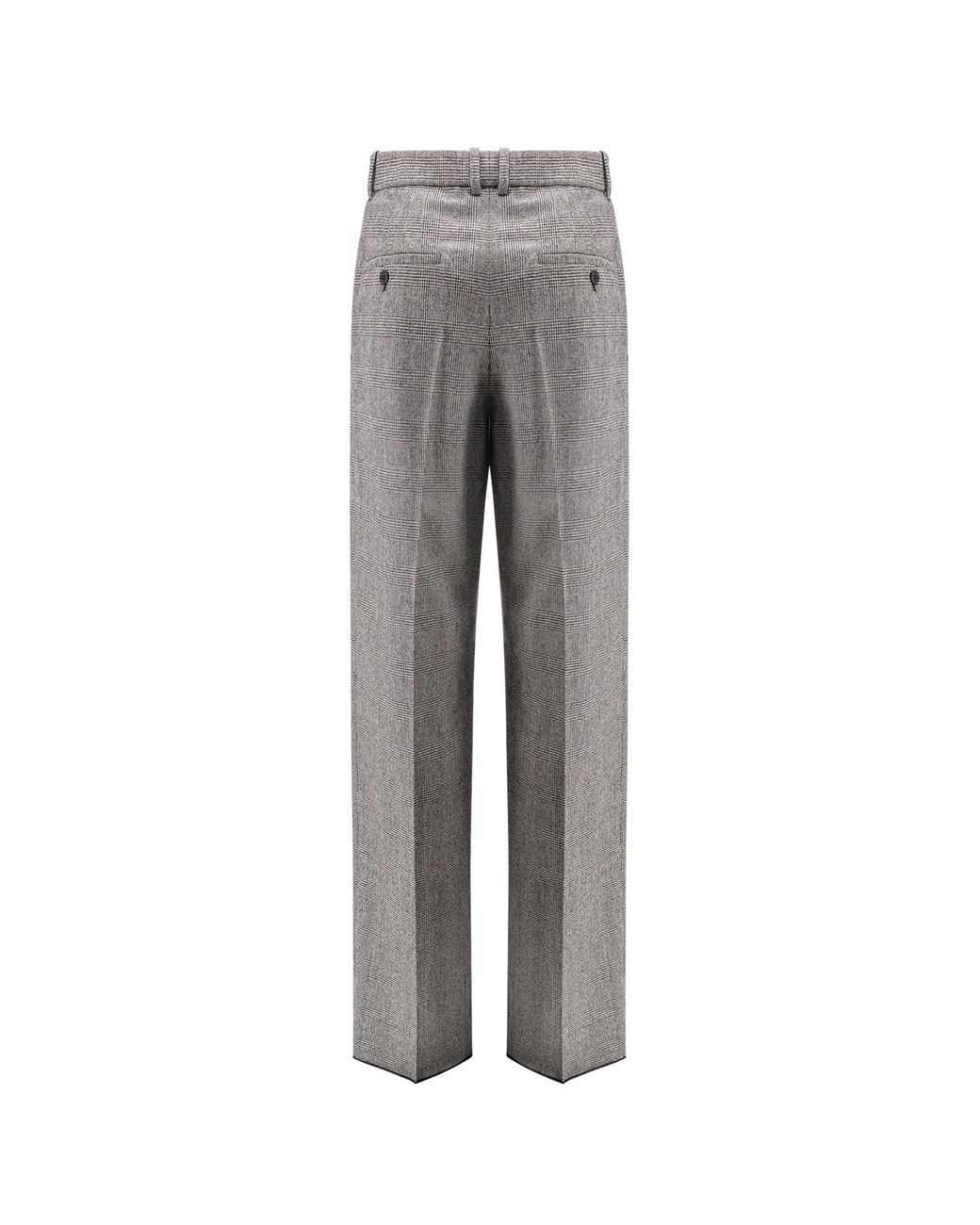 Saint Laurent Gray Certified Wool Trousers for men