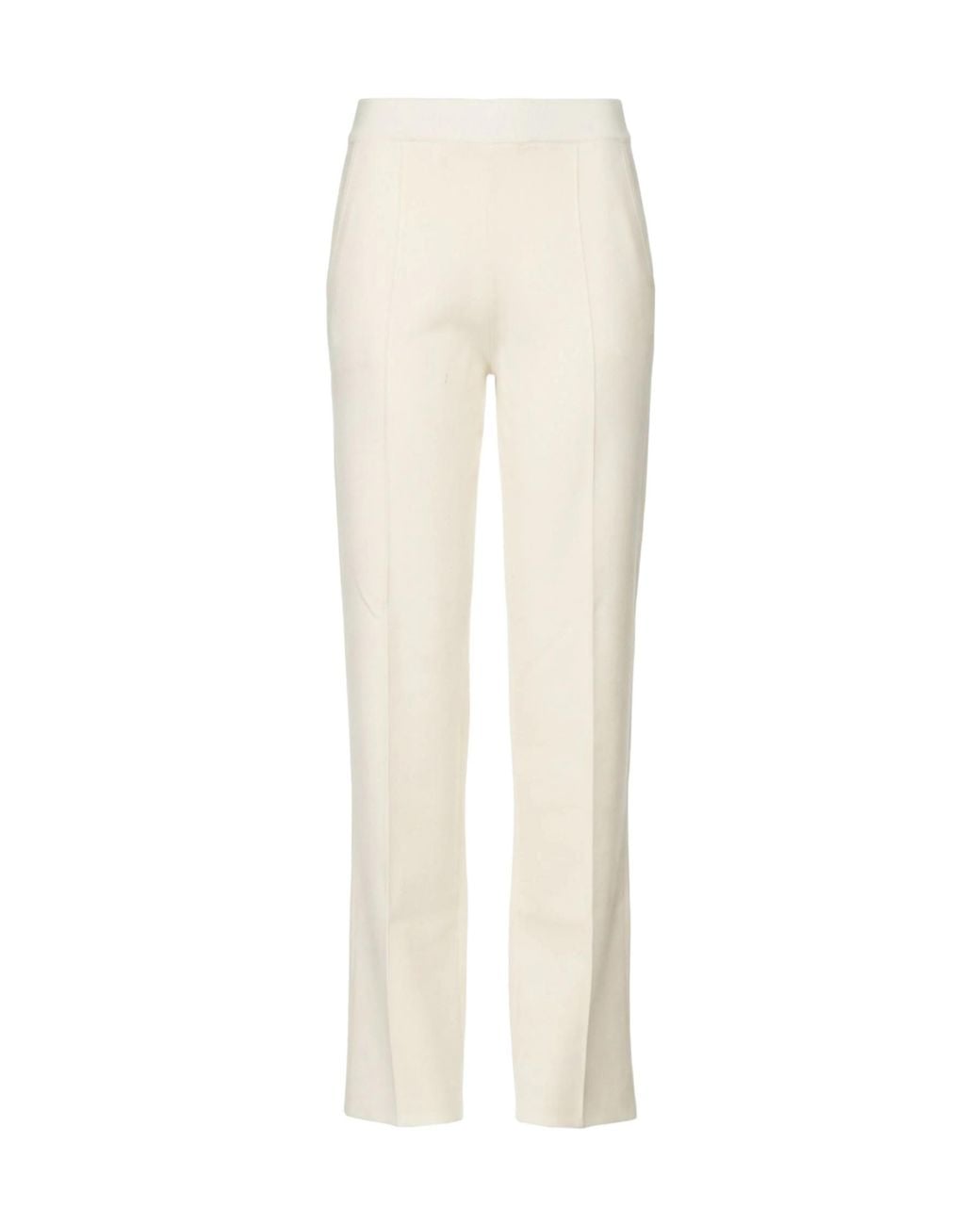 Max Mara White Casual Trousers