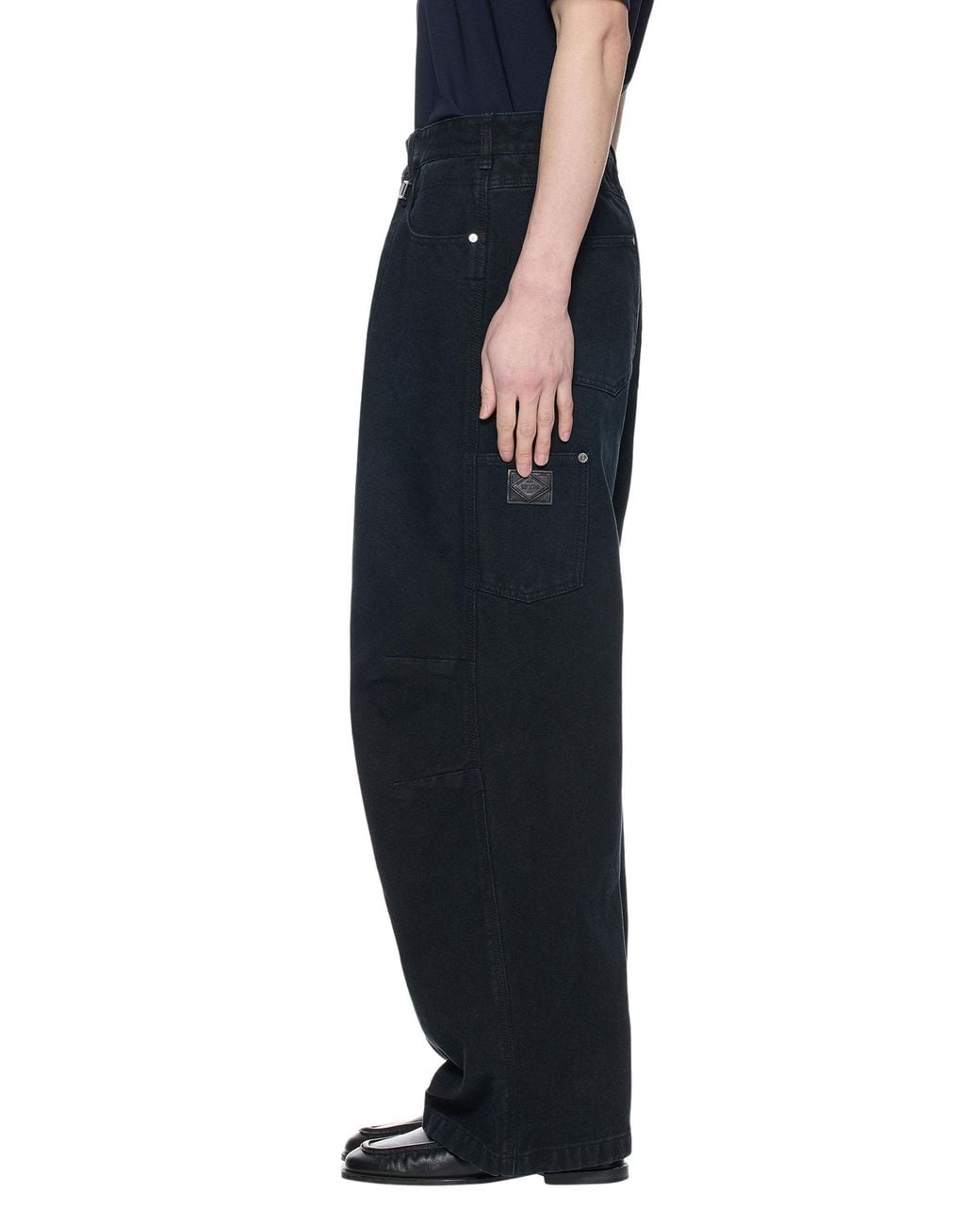 Wooyoungmi Blue Belt Loop Jeans for men
