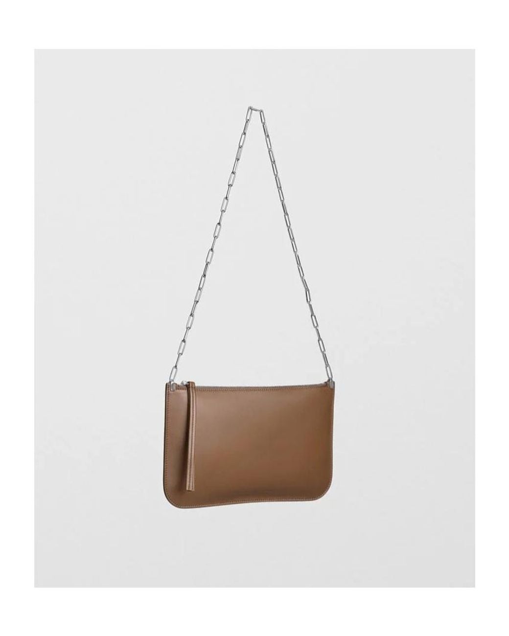 Phoebe Philo White Chain Shoulder Bag