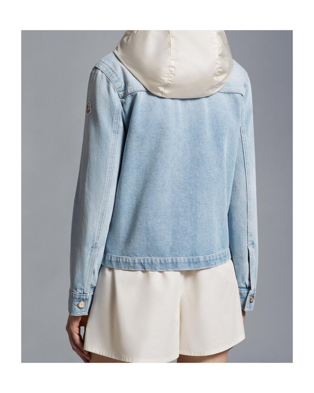 Moncler Blue Melissa Denim Jacket