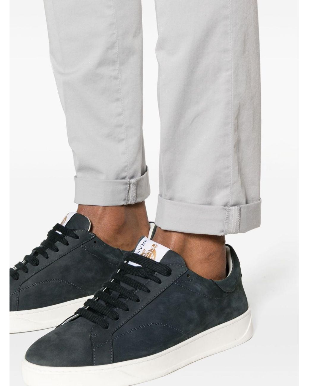 Dondup Gray Gaubert Slim-Fit Pants for men