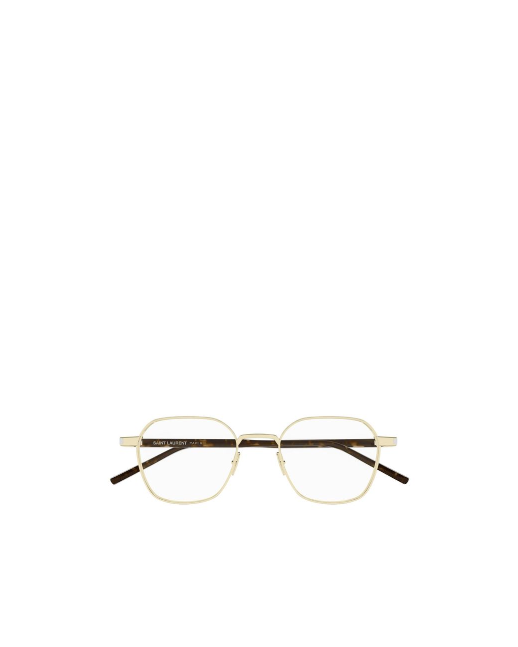 Saint Laurent White Full-Frame Non-Prescription Glasses for men