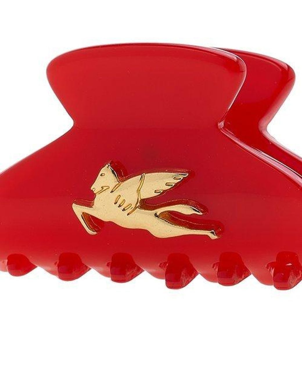 Etro Red Profumi Hair Clips