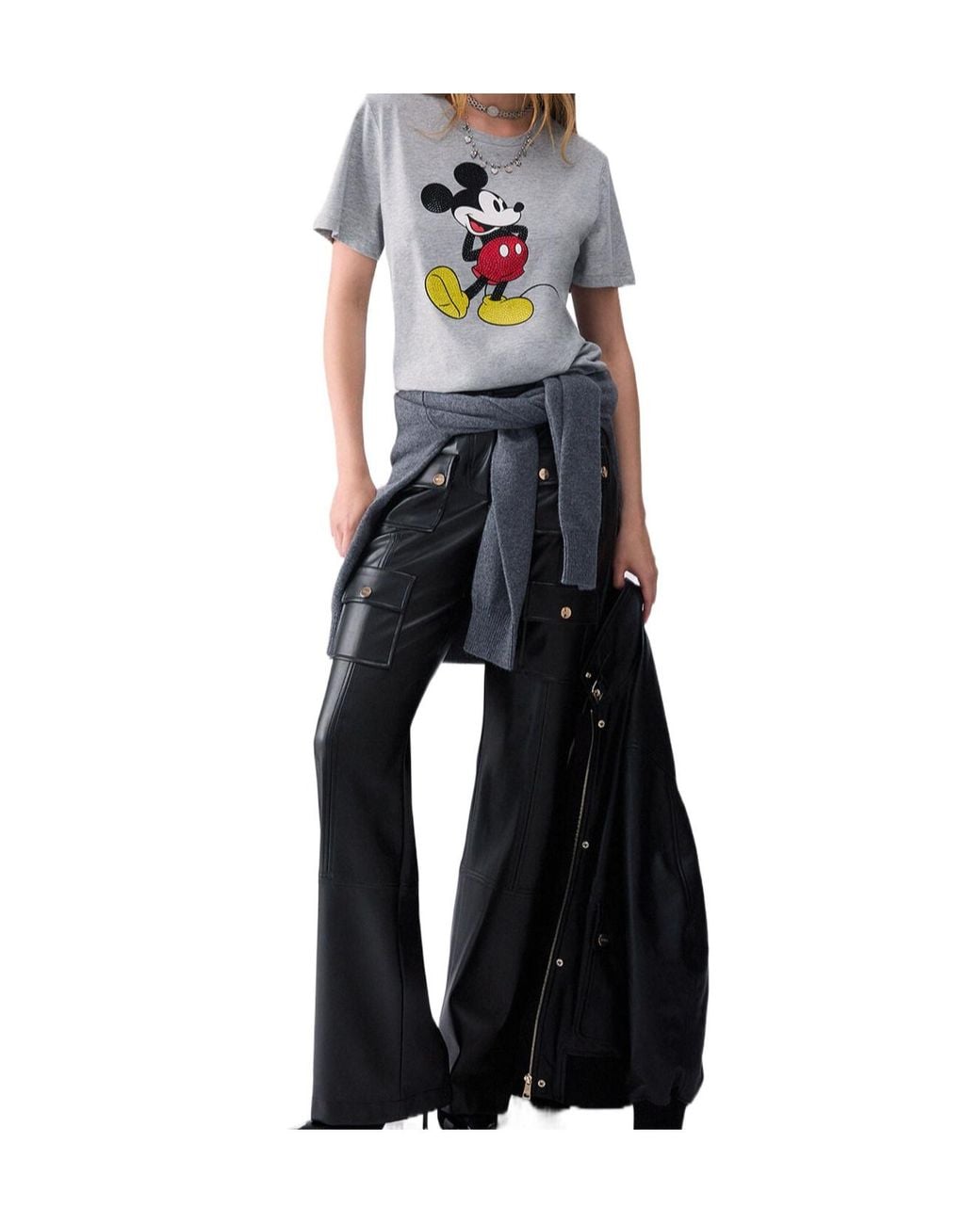 Liu Jo Blue Disney Character Strass T-Shirt