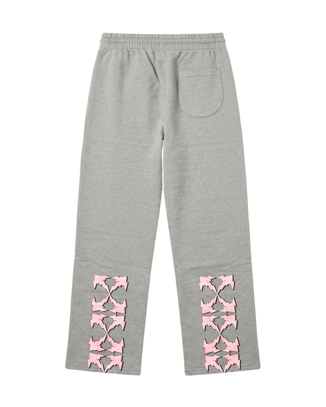 Off-White c/o Virgil Abloh Gray Drawstring Athletic Pants for men