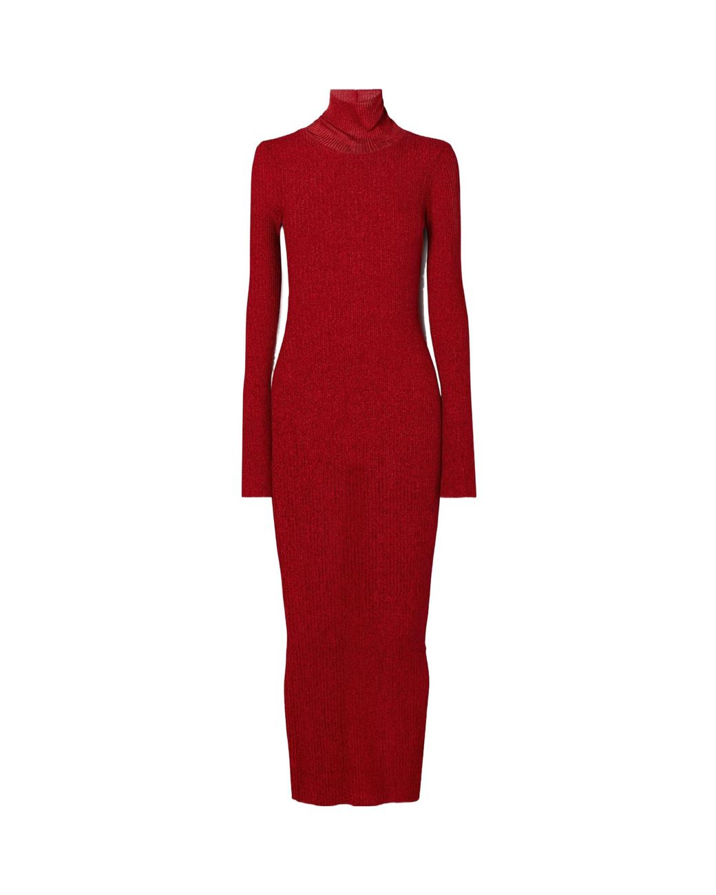 Isabel Marant Red High-Necked Dress