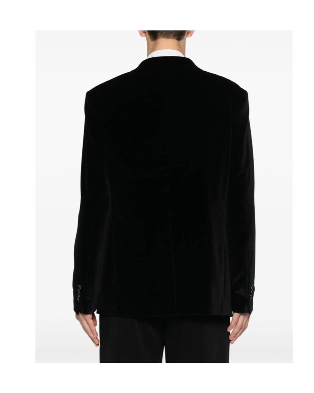 Tagliatore Black Long-Sleeved Suit Jacket for men
