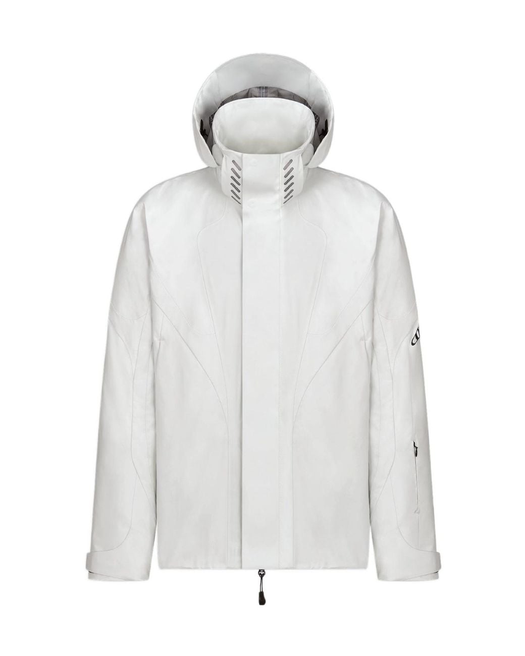 Dior White And Descente And Lewis Hamilton Ski Parka for men