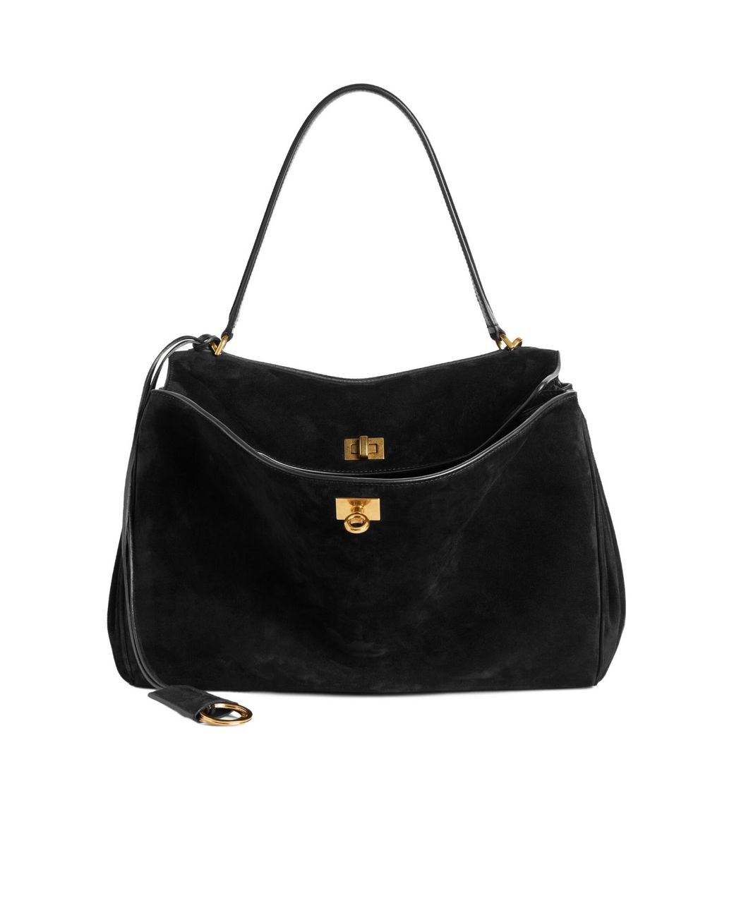 Balenciaga Black Rodeo Medium Handbag