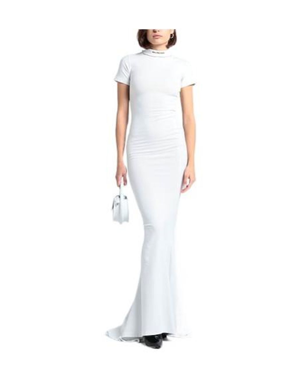 Balenciaga White Minimalist Dress
