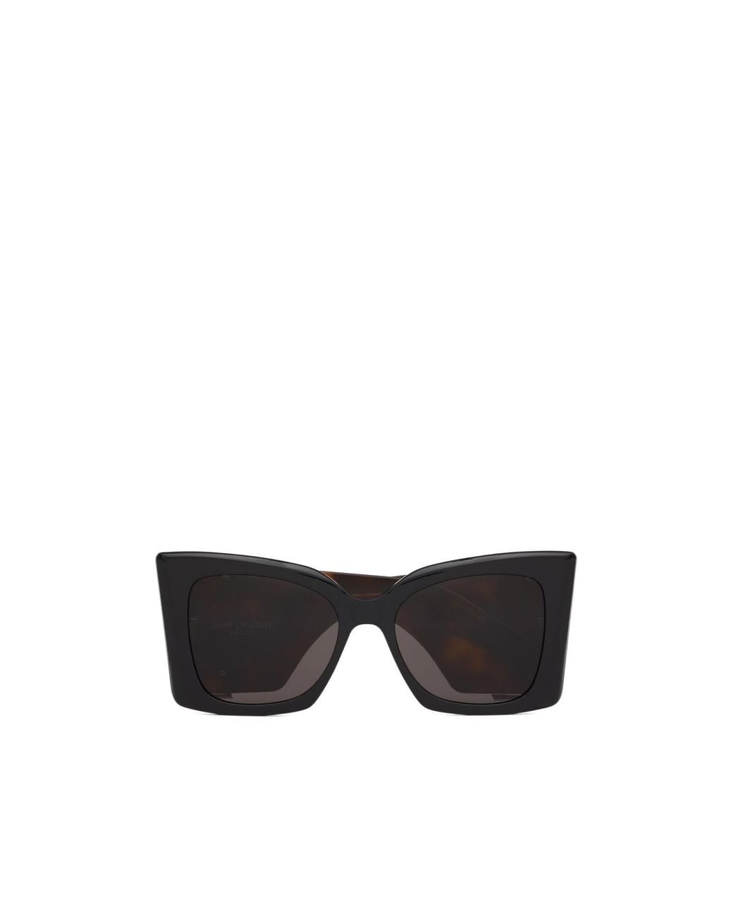 Saint Laurent Black Eyewear Square Frame Sunglasses