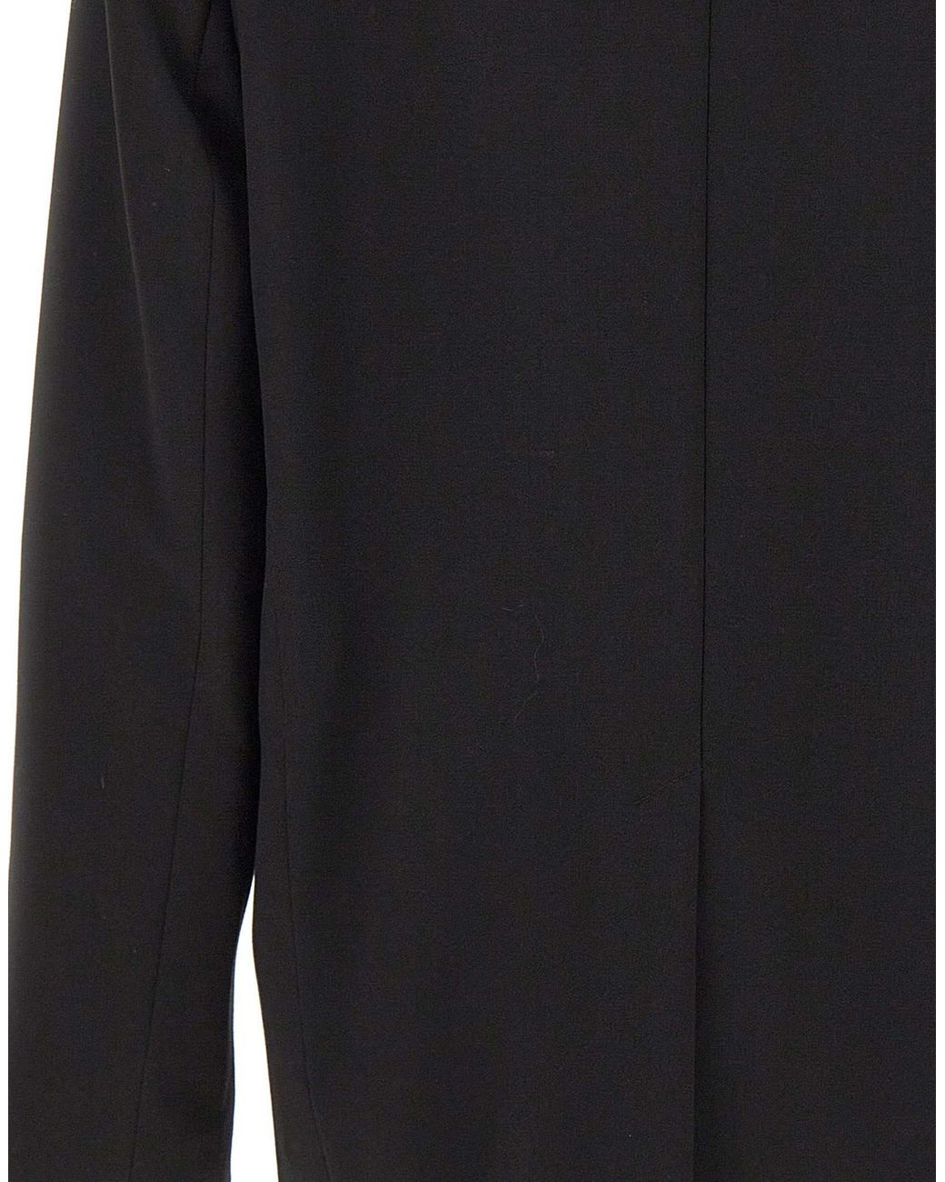 Kaos Blue Single-Breasted Blazer