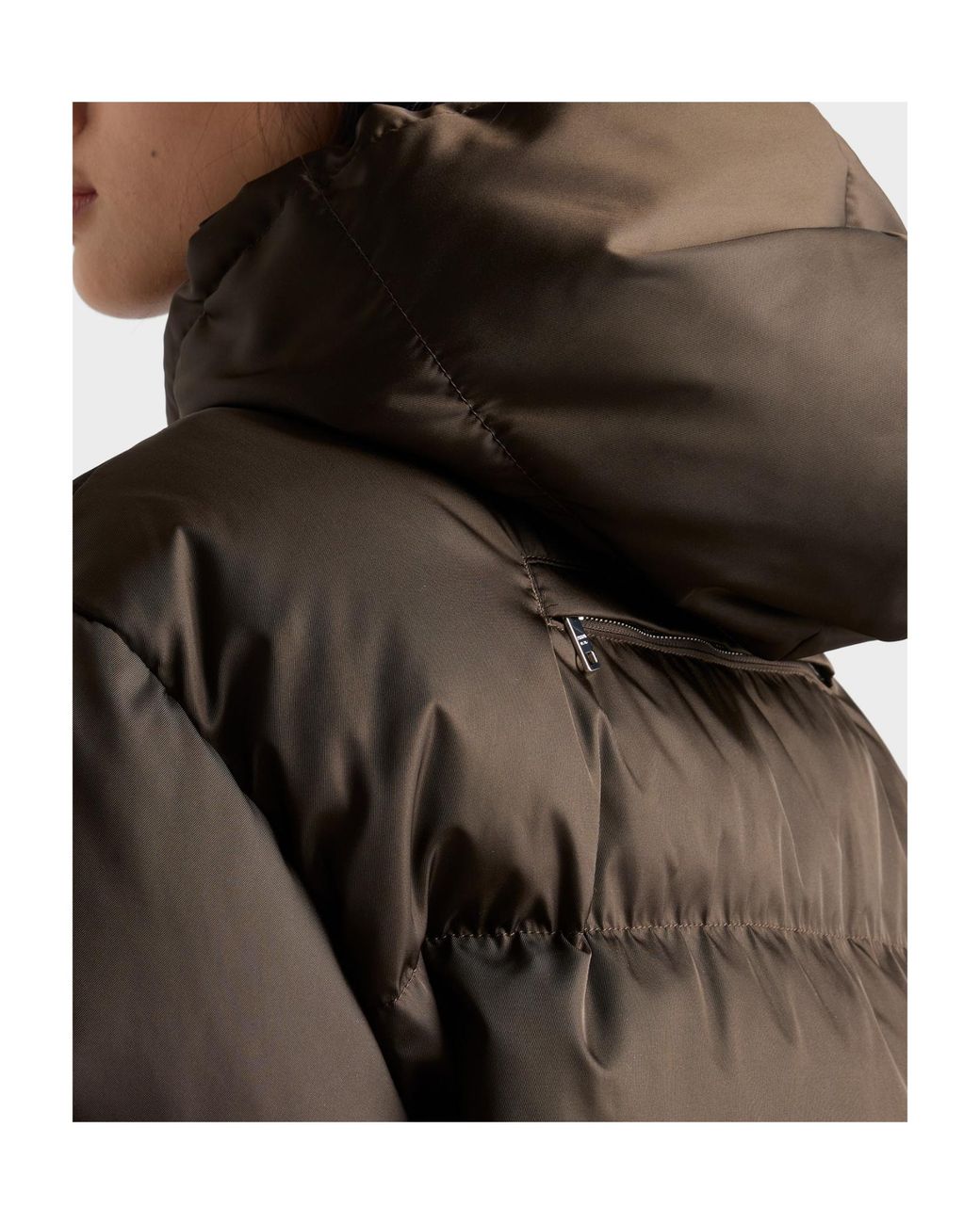 Prada Brown Re-nylon Down Jacket