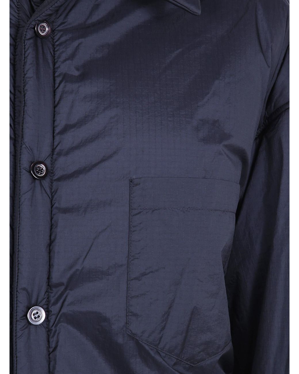 Maison Margiela Black Padded Shirt Jacket