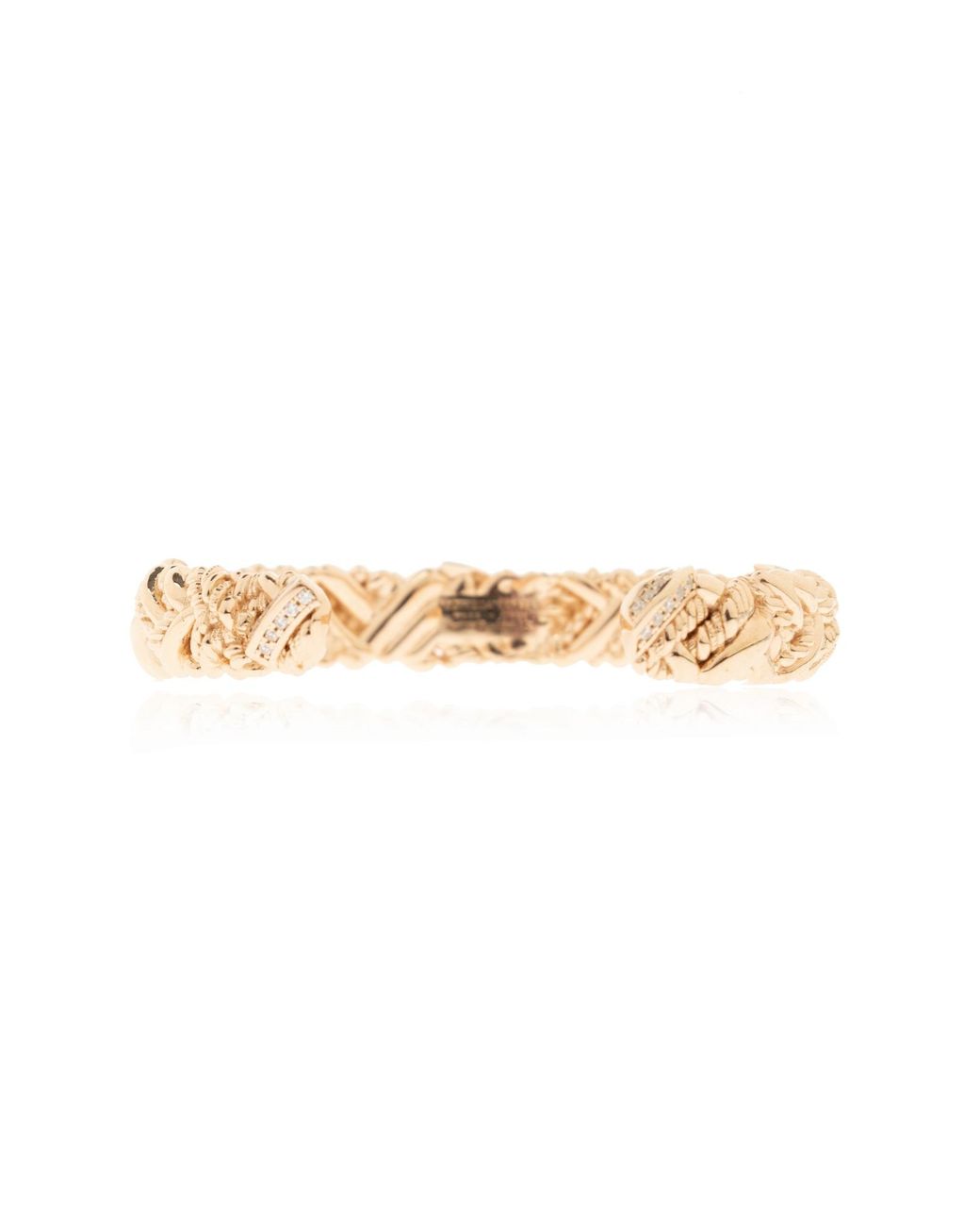 Bottega Veneta White Logo Bracelet
