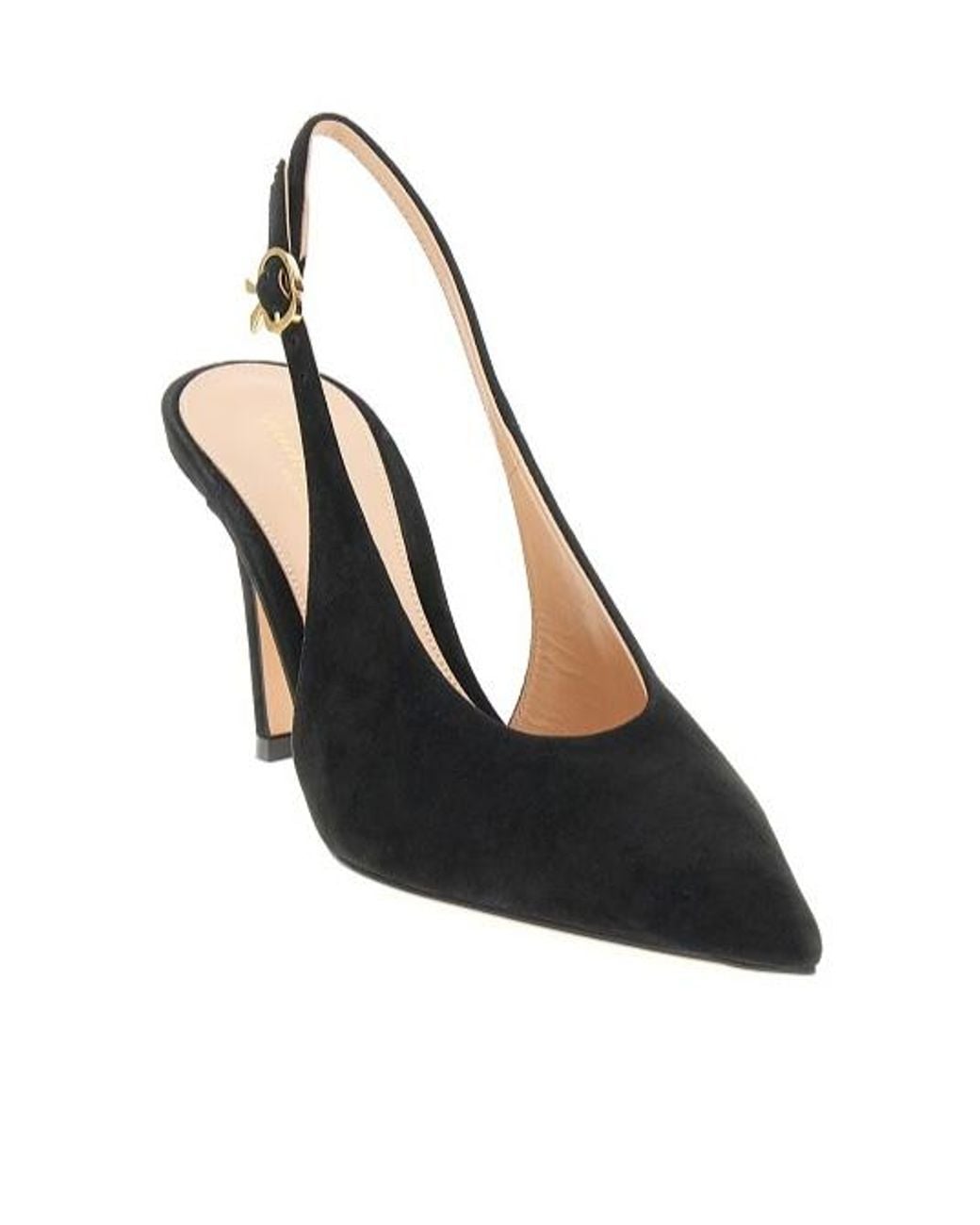Gianvito Rossi Multicolor Robbie Pointed Toe Slingback Pumps
