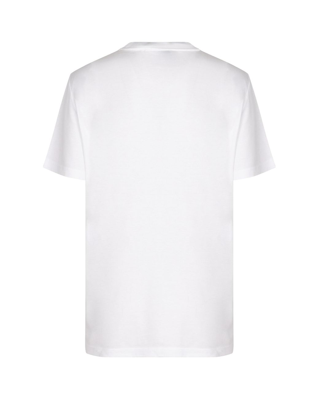 Prada White Short-Sleeved Crewneck T-Shirt