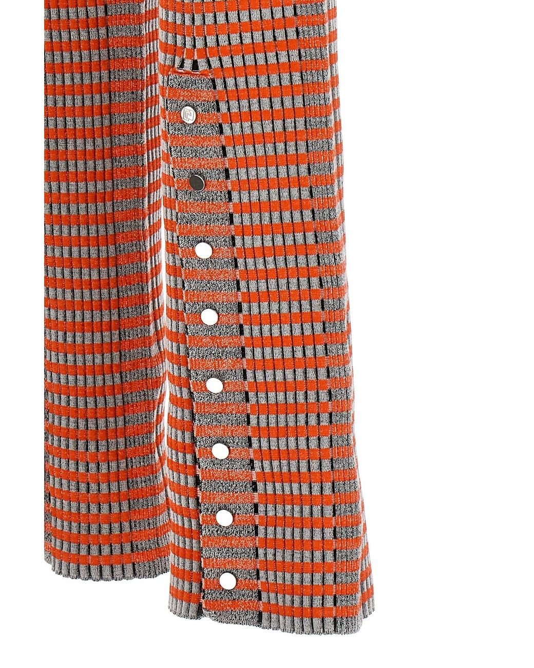 Rabanne Multicolor Check Patterned Slim Fit Trousers