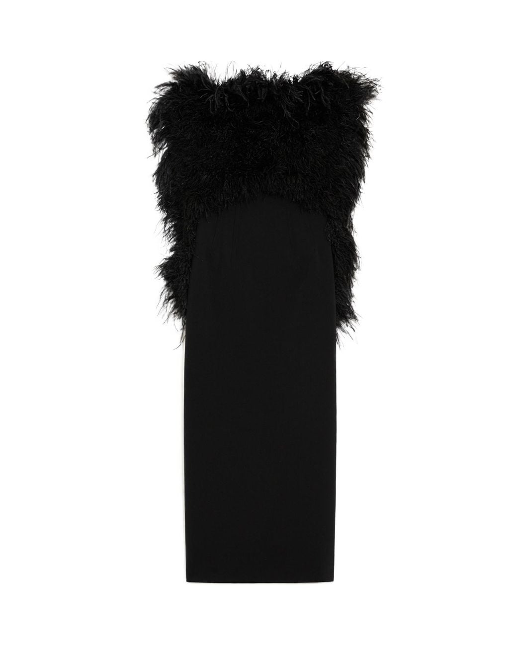 Sportmax Black Cut-Out Sleeveless Dress