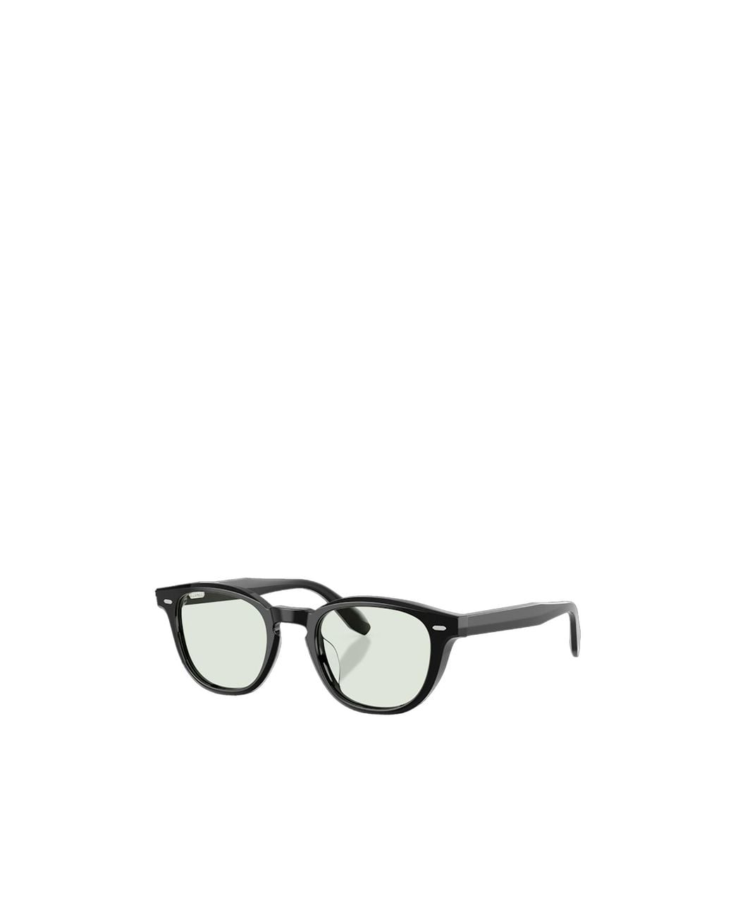 Oliver Peoples Green Round-Frame Sunglasses for men
