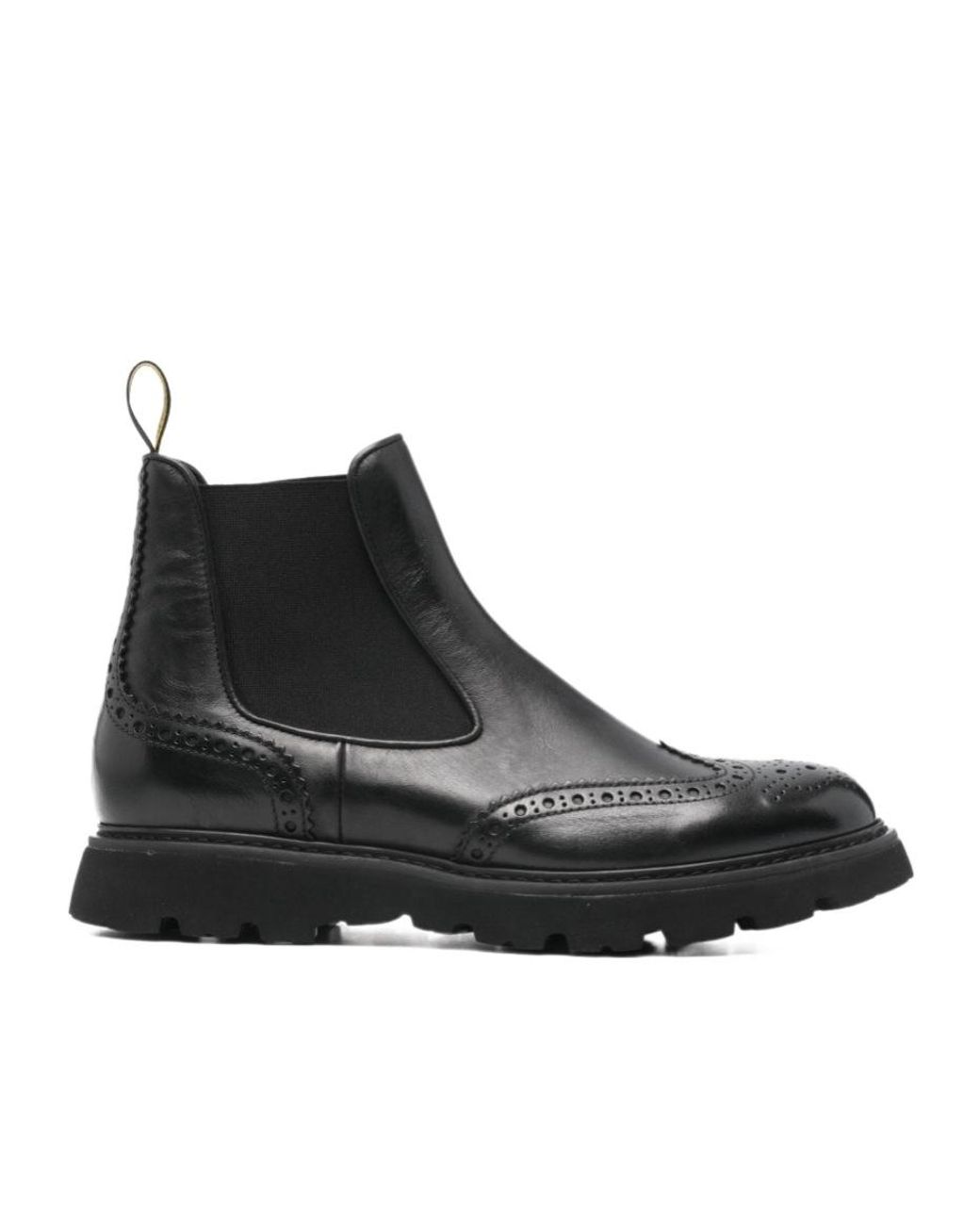 Doucal's Black Chelsea Boots for men