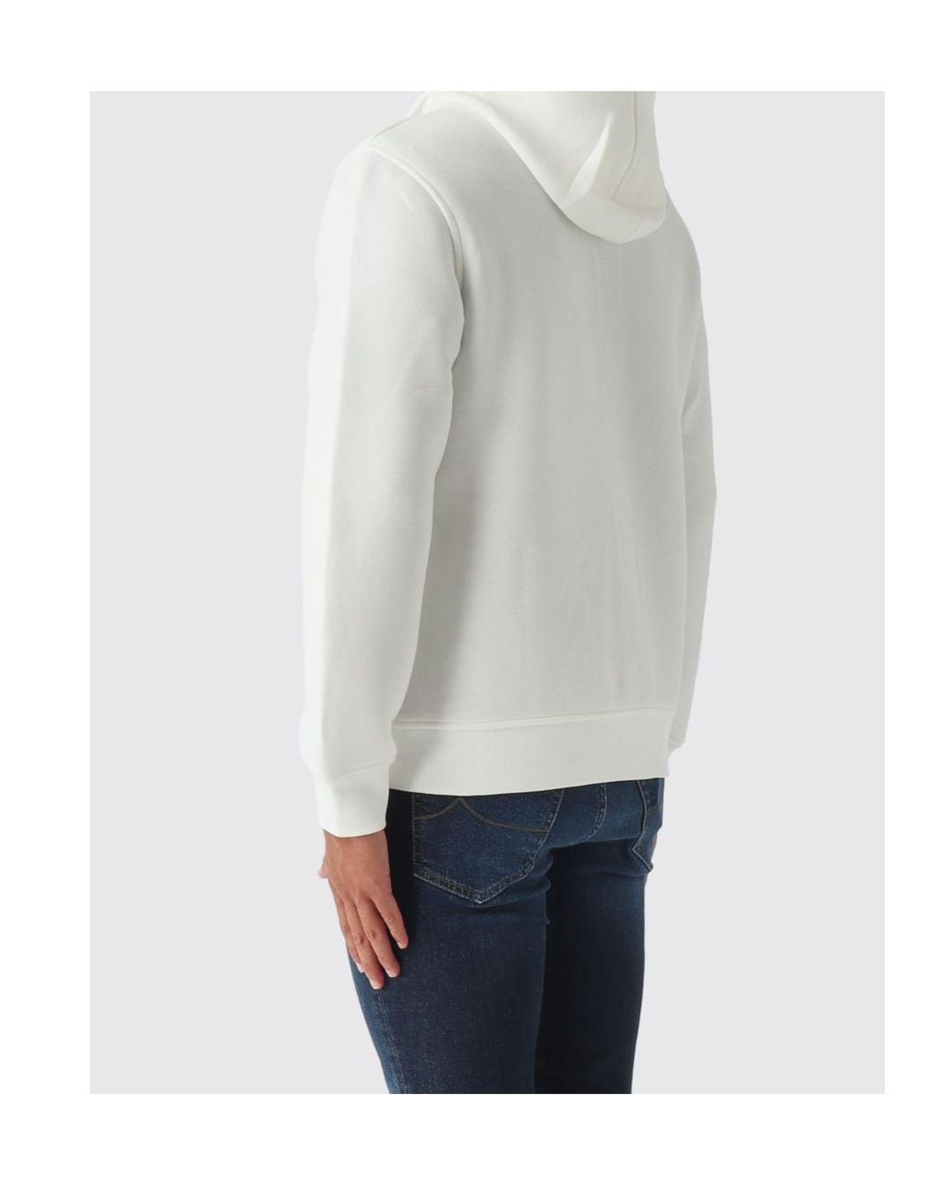 K-Way White Rainer Spacer Fleece Jacket for men
