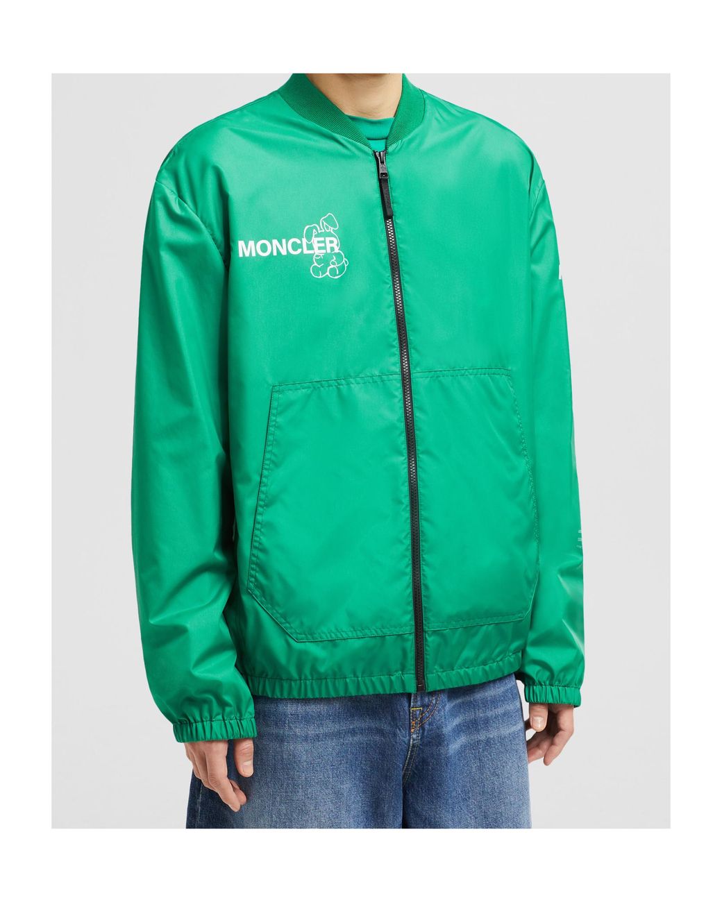 Moncler Genius Green Moncler X Frgmt 'Ostria' Bomber Jacket for men