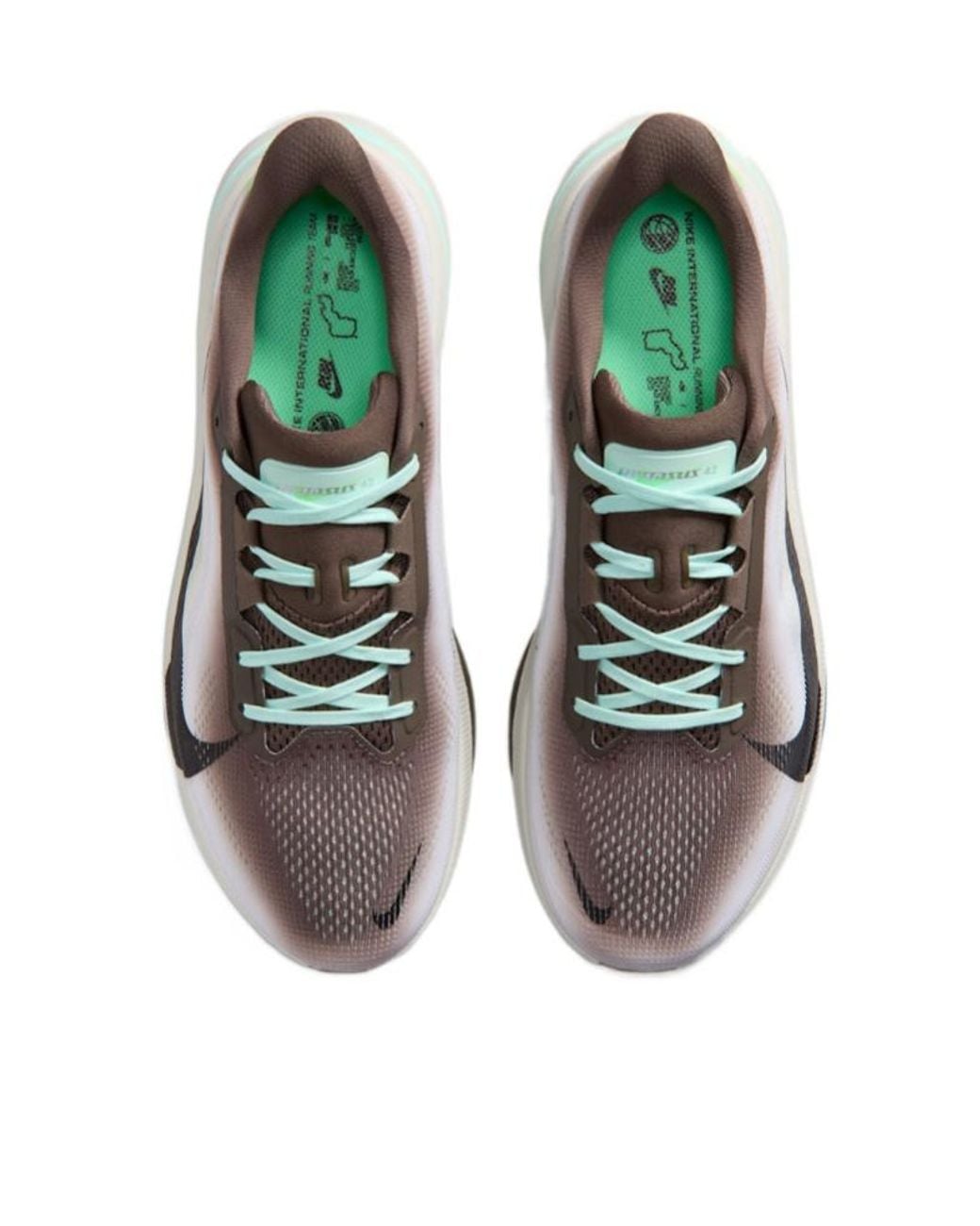 Nike Brown Pegasus 42 Air Zoom Sneakers for men