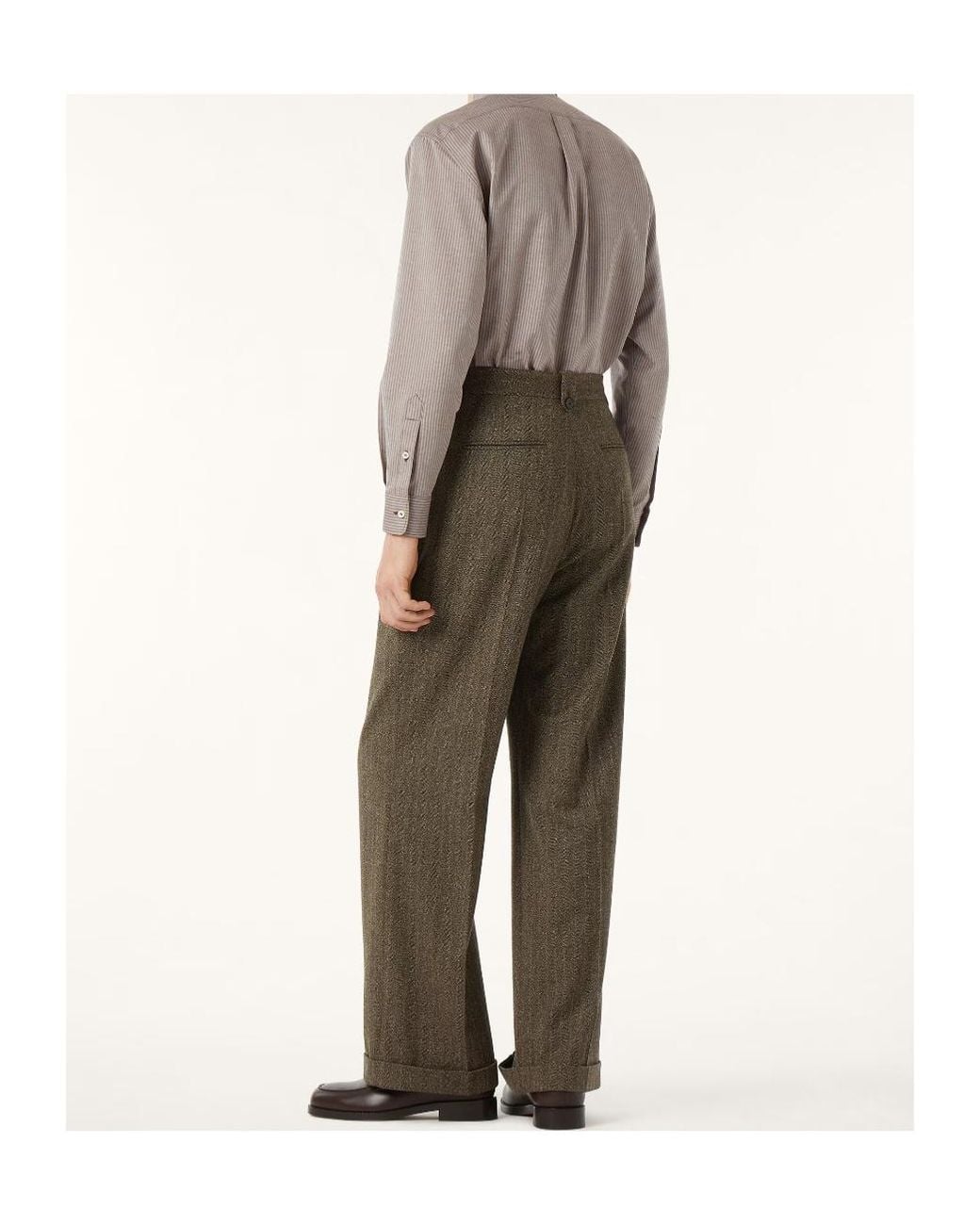 Loro Piana Gray Elia Shirt for men