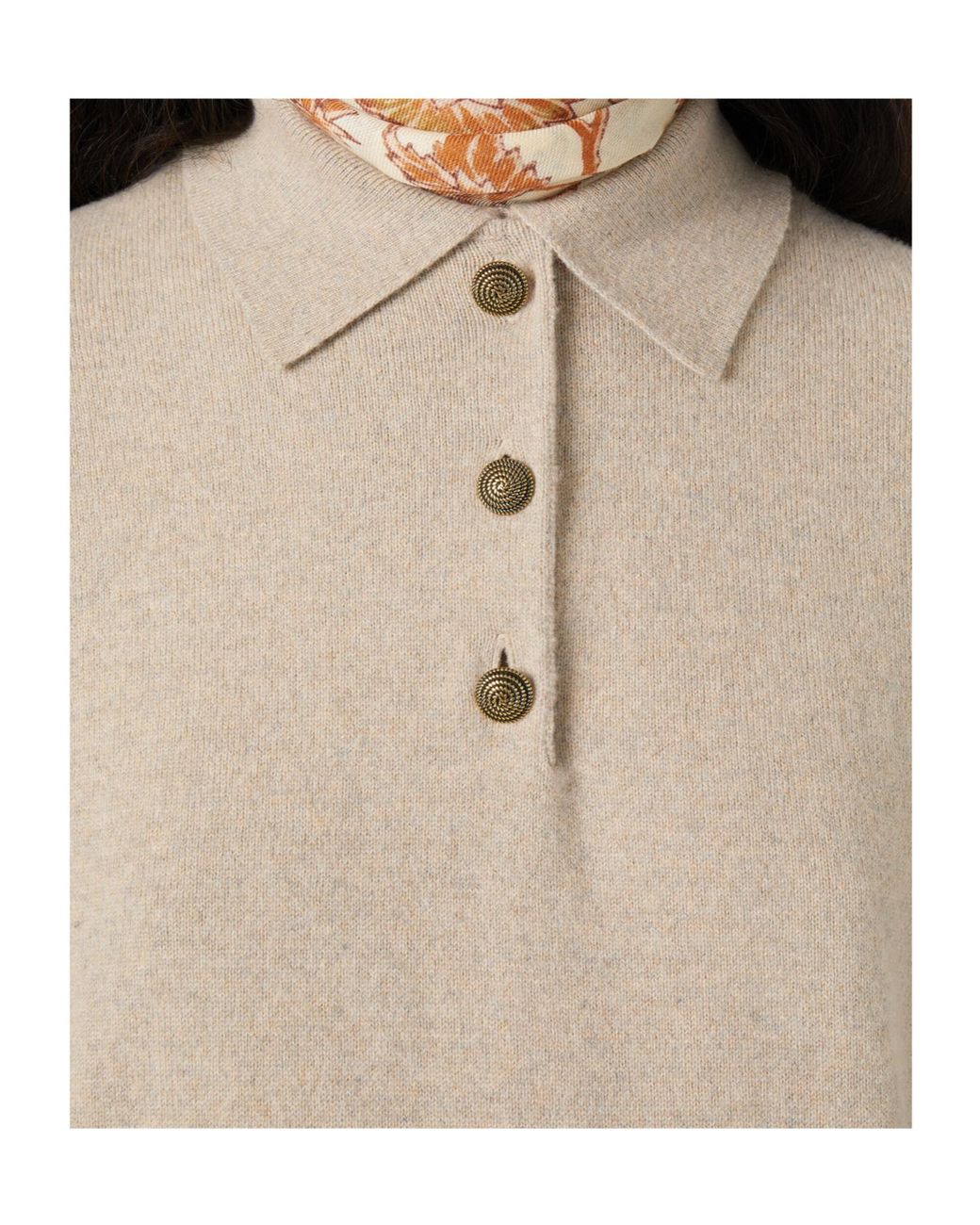 Loro Piana Natural Classic Polo Shirt