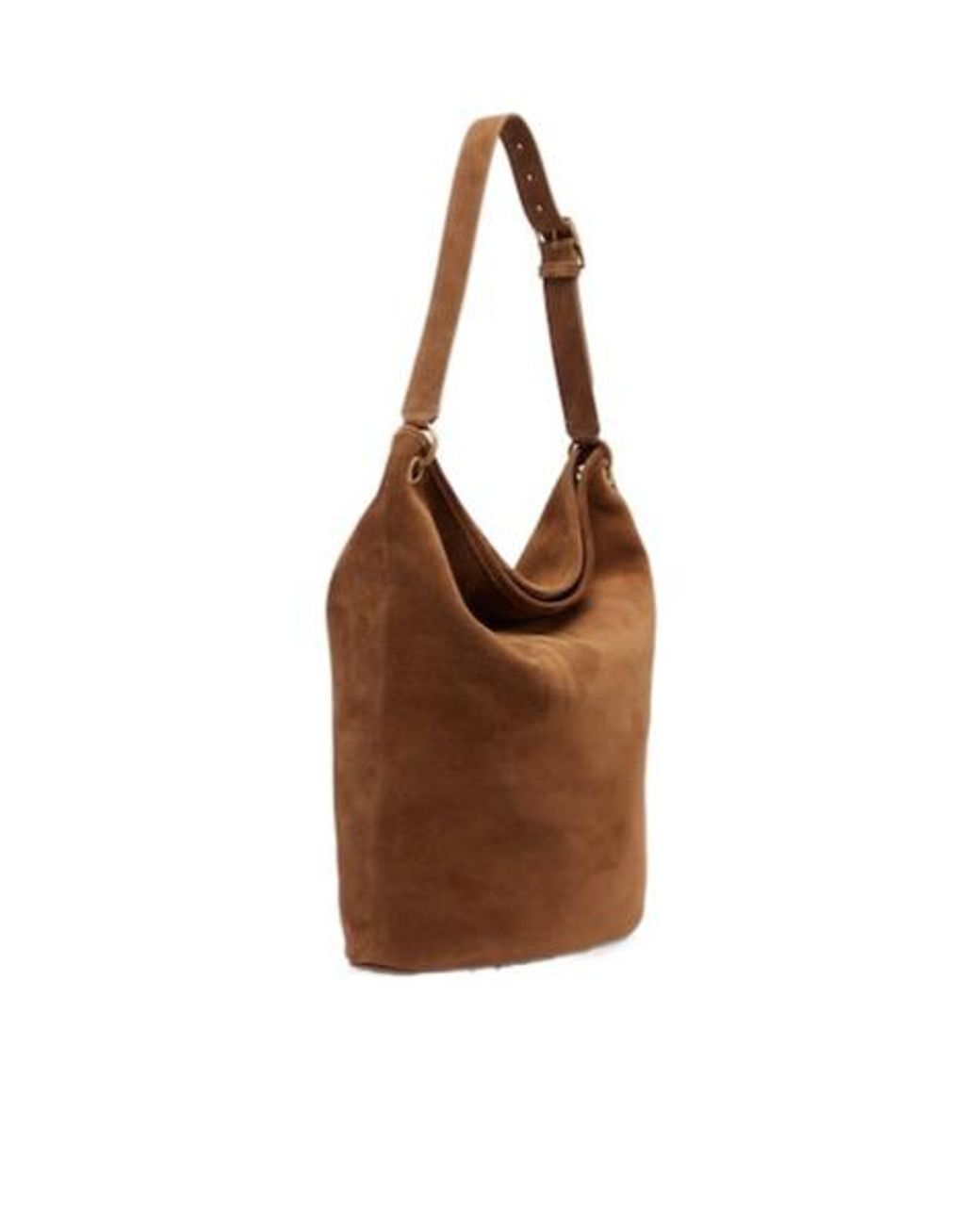Nili Lotan Brown Minimalist Shoulder Bag