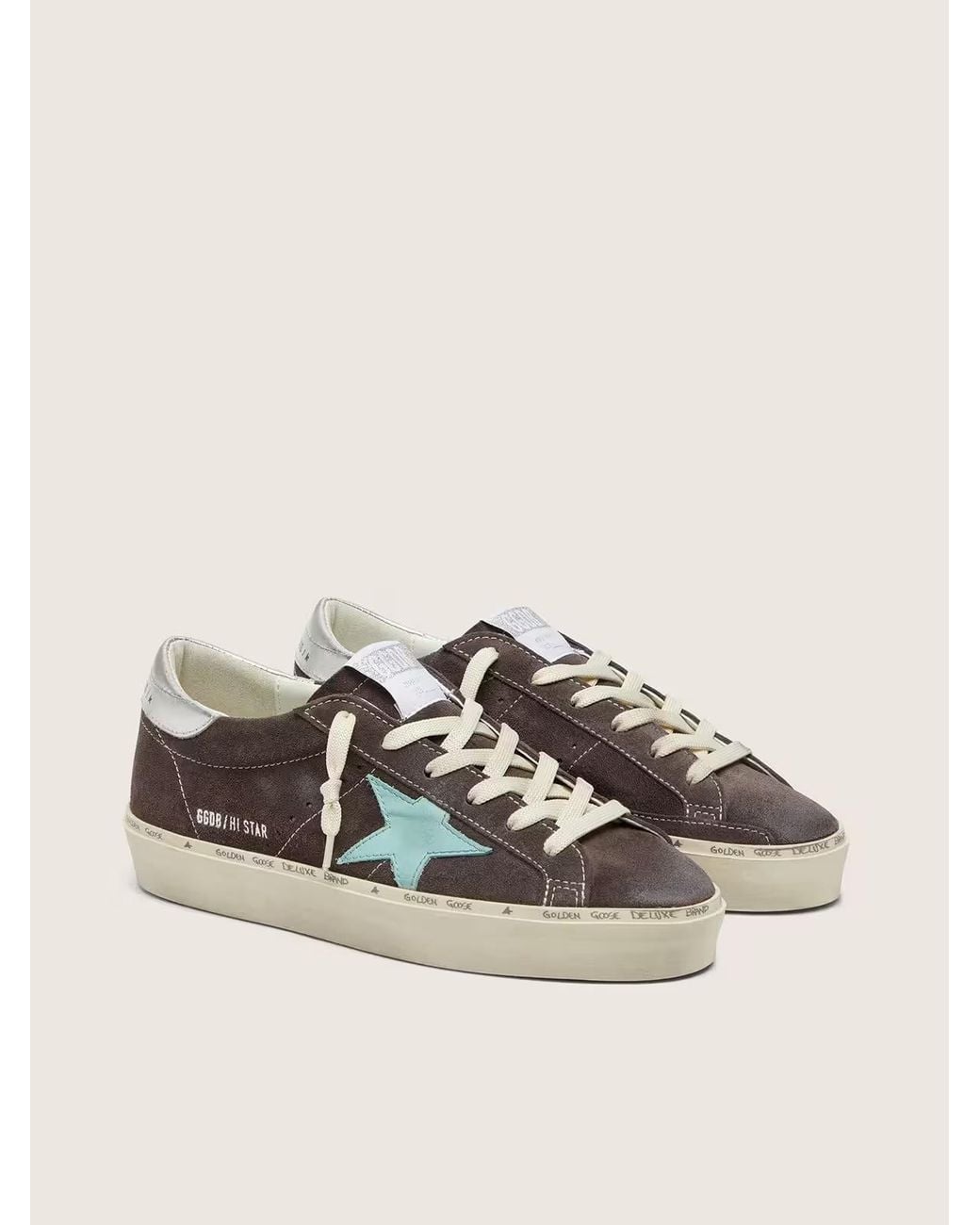 Golden Goose Deluxe Brand Brown Hi Star