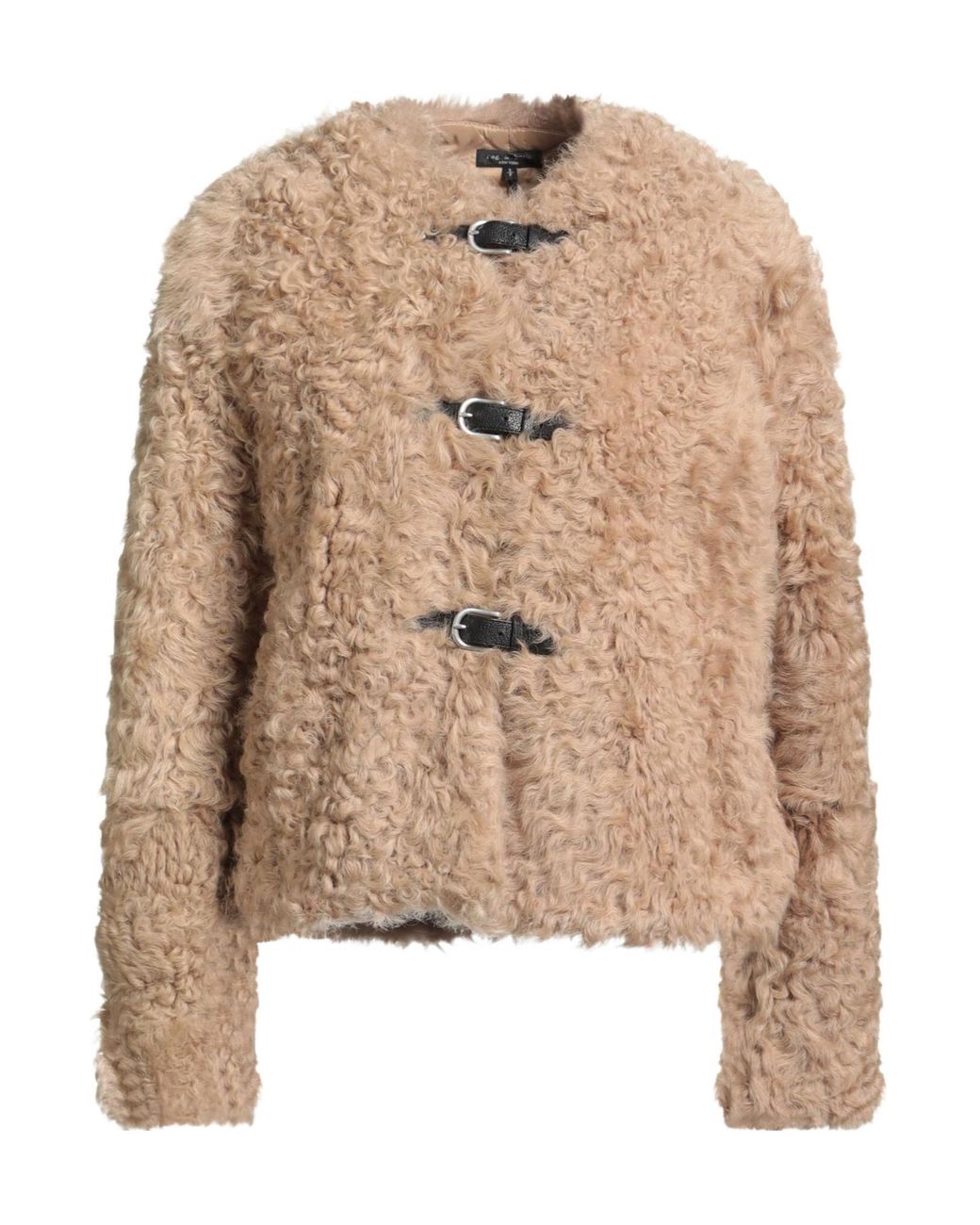 Rag & Bone Natural Shearling & Teddy