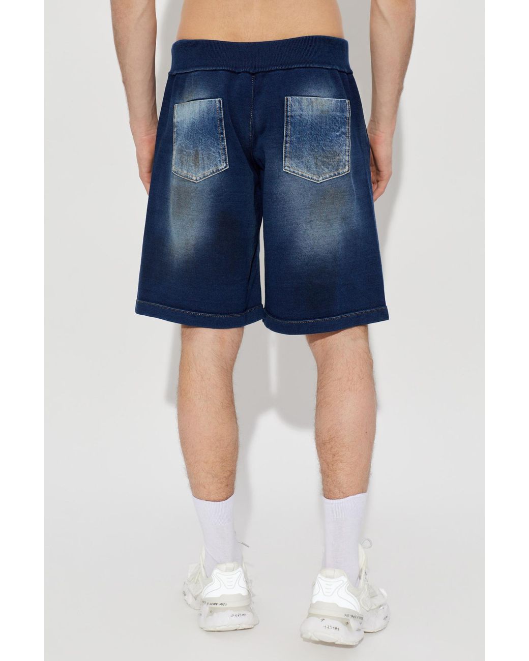 DSquared² Blue Elasticated Waistband Shorts for men